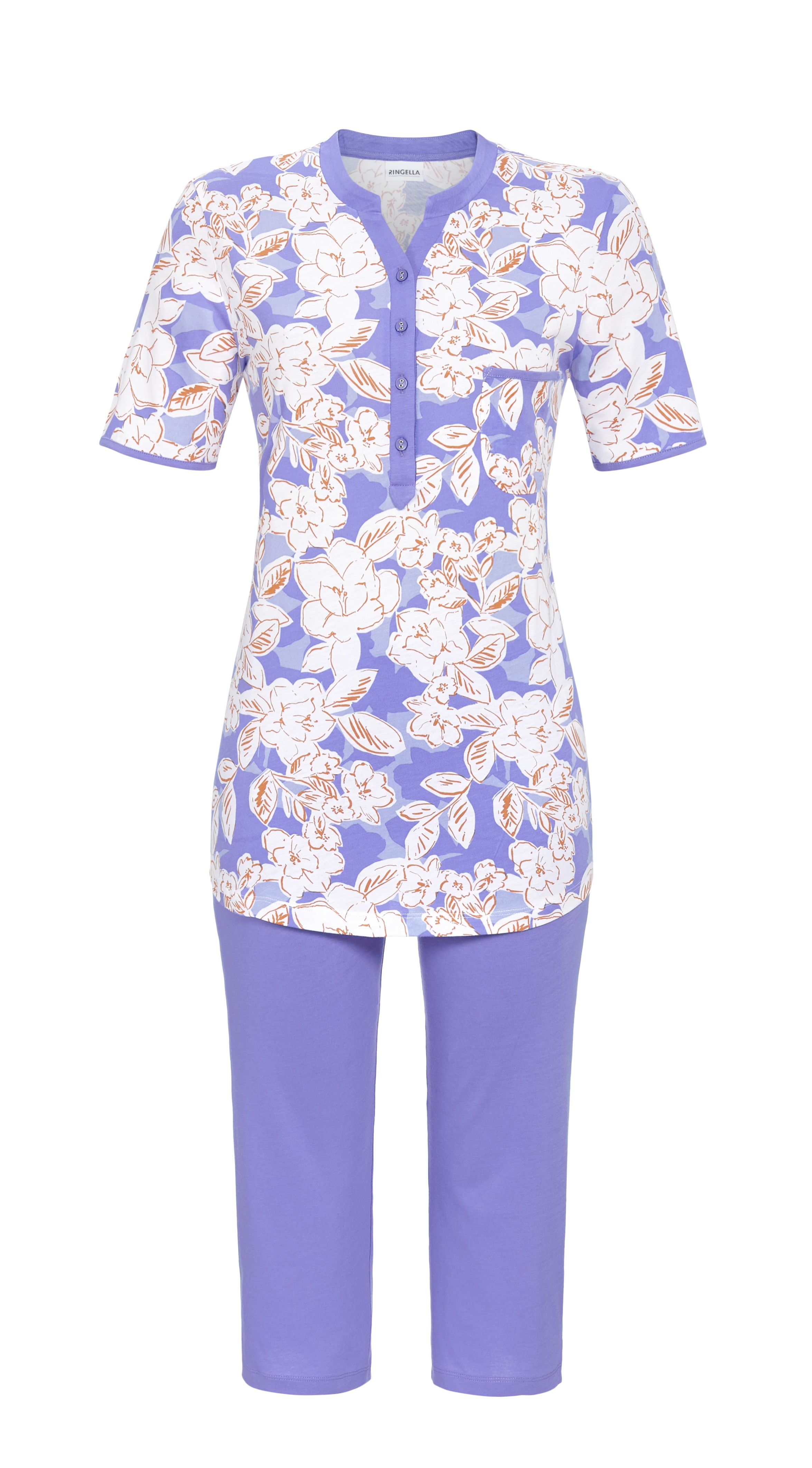 Bild von Pyjama mit Caprihose