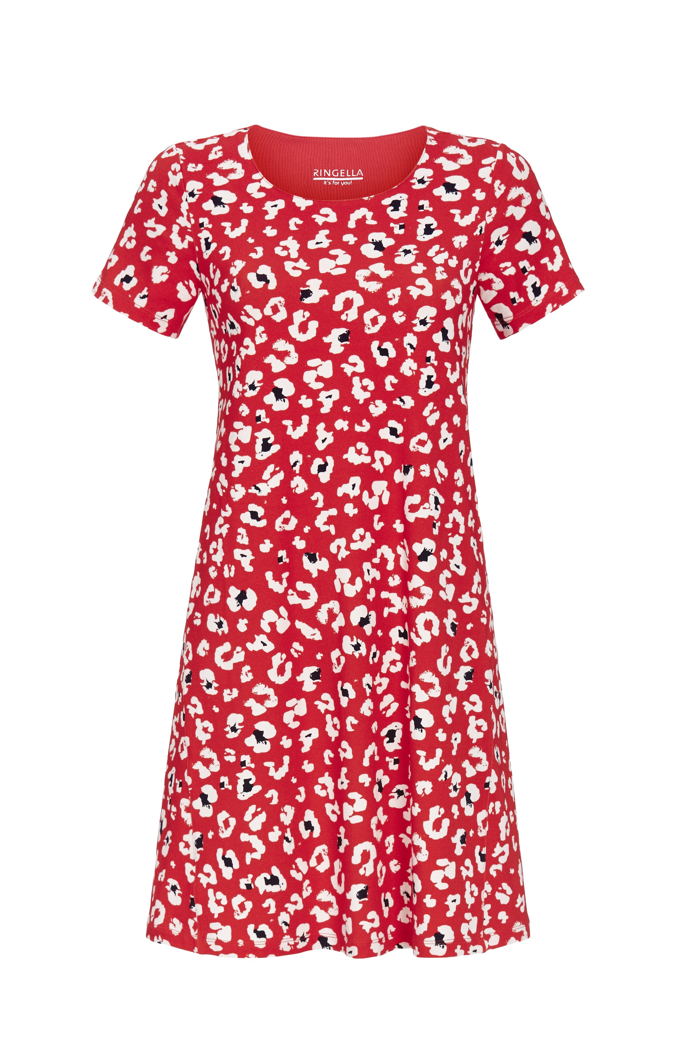 Bild von Kleid mit abstraktem Blütendessin
