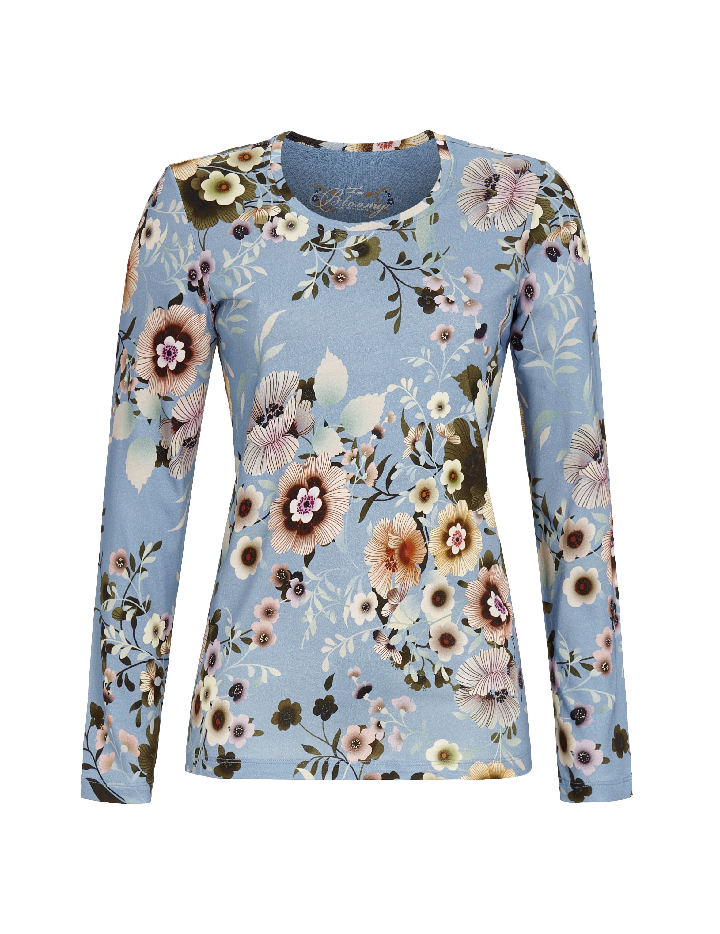 Bild von T-Shirt mit Blumendessin