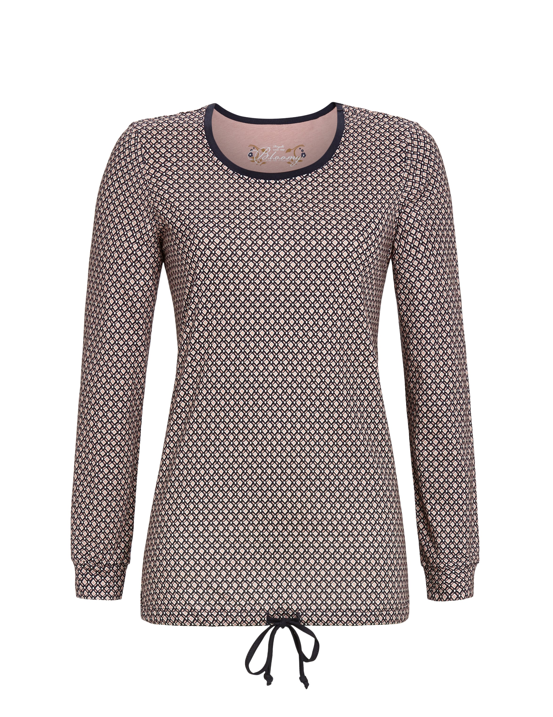 Bild von T-Shirt mit Krawattenmuster