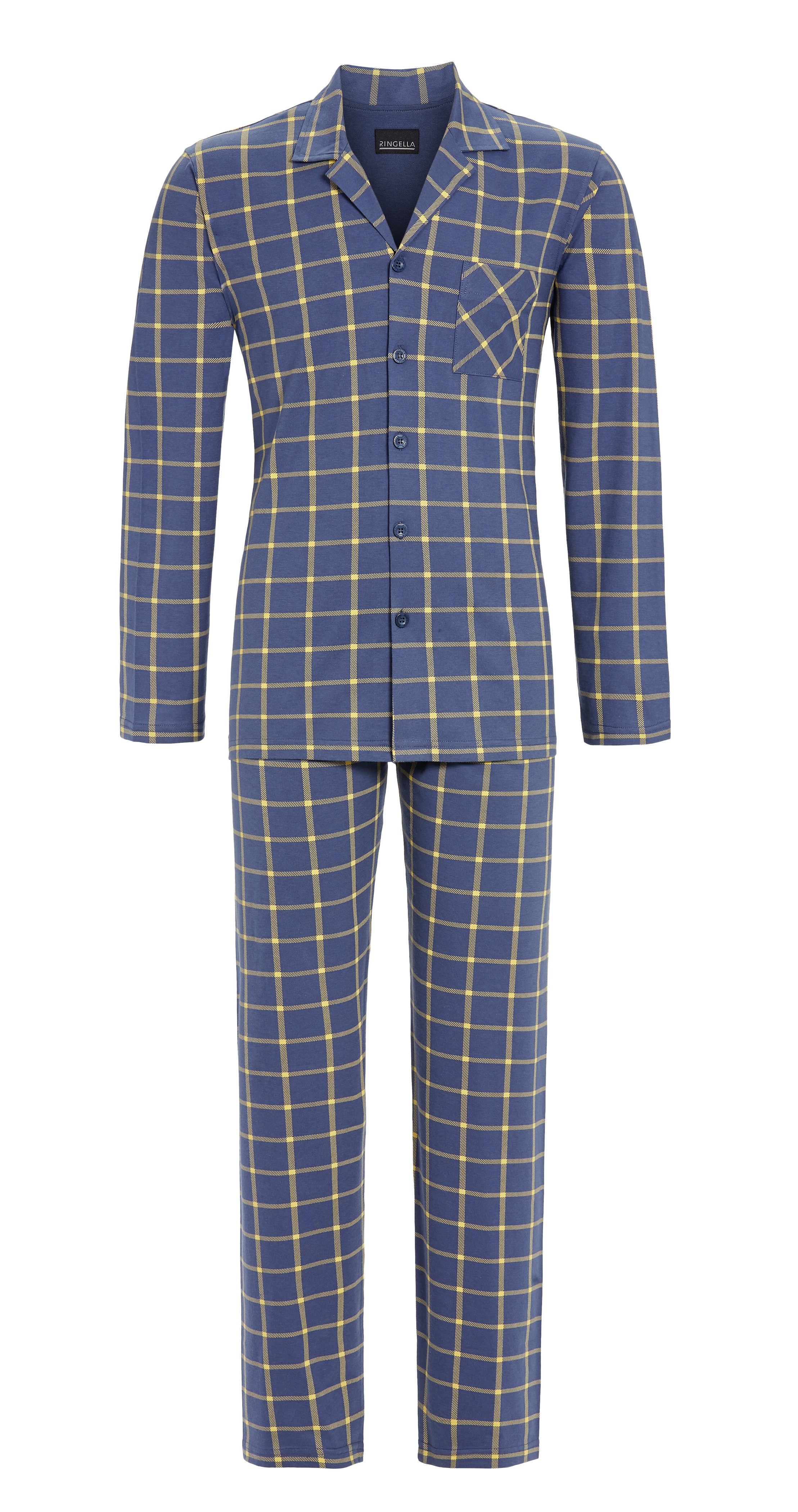Bild von Pyjama mit durchgeknöpftem Oberteil