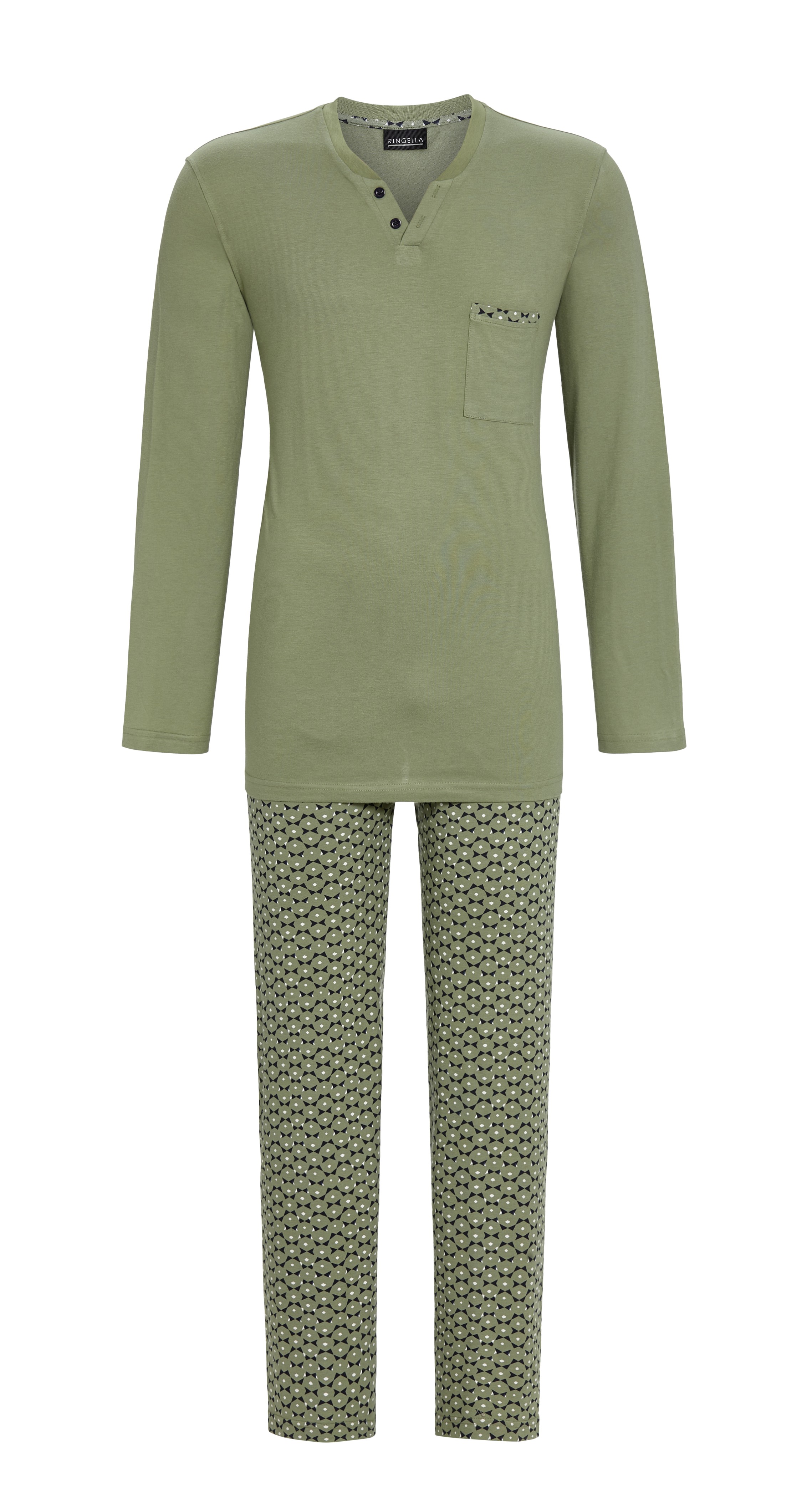 Bild von Pyjama mit V-Ausschnitt