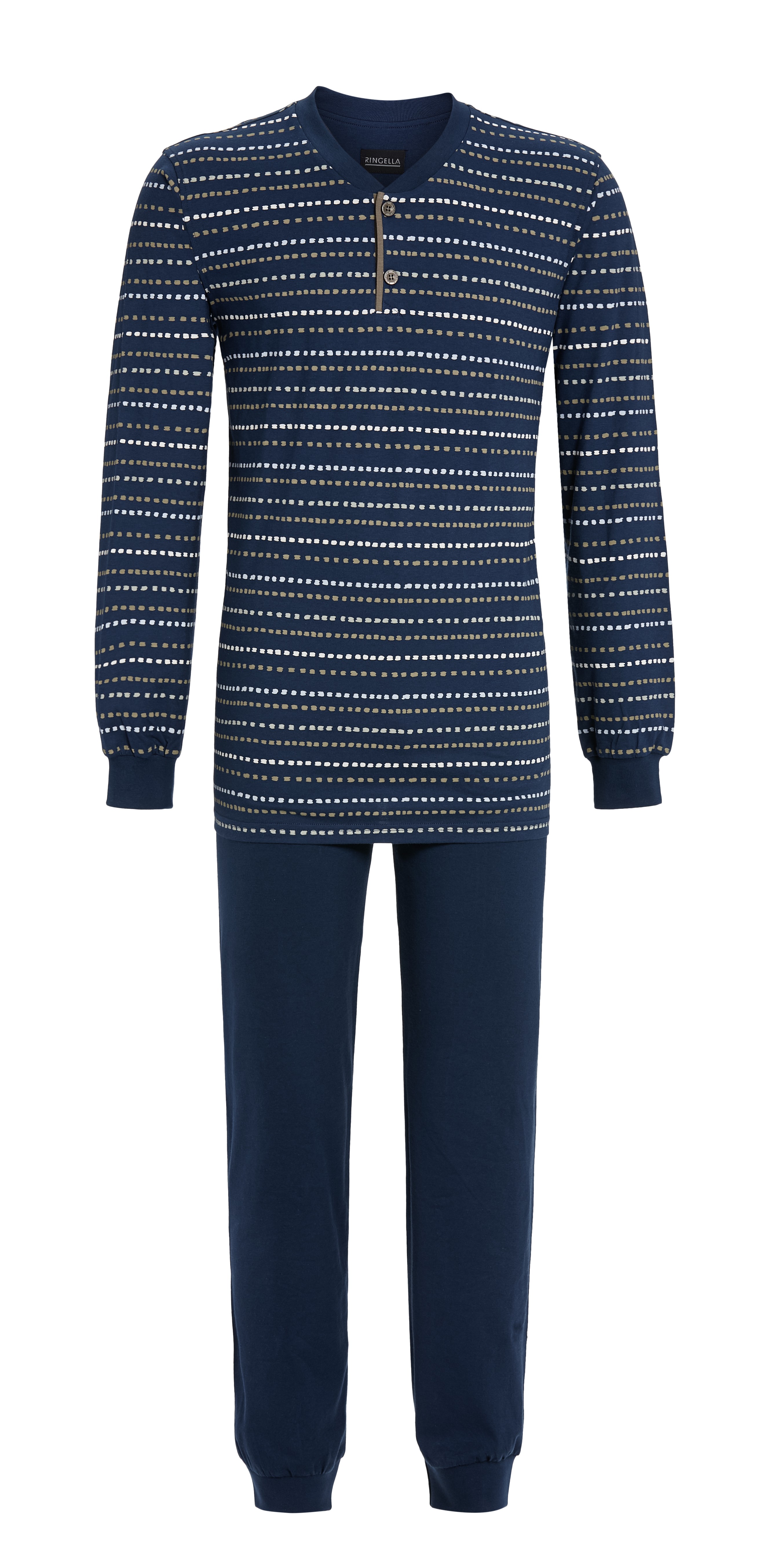 Bild von Pyjama mit Knopfleiste