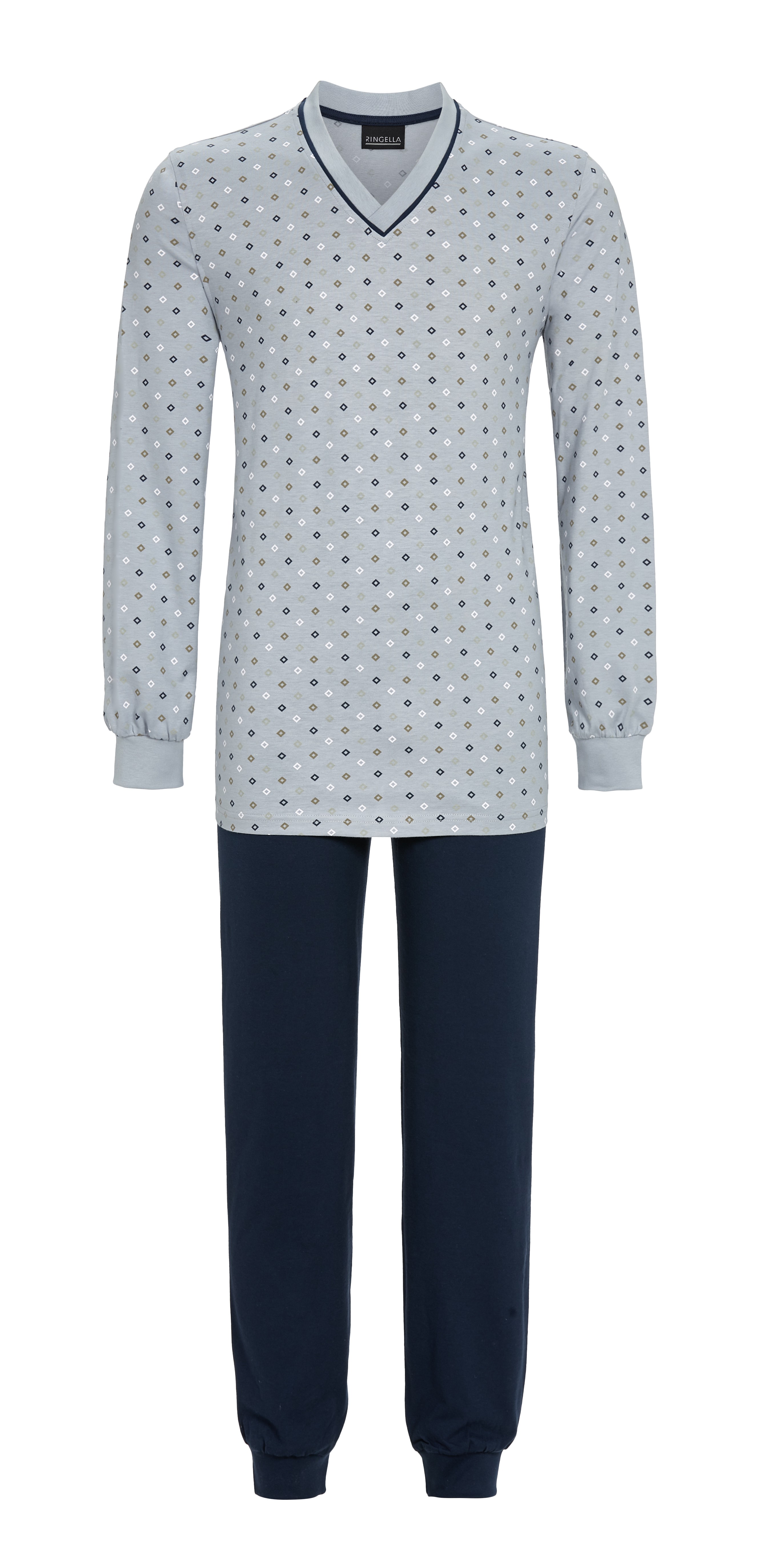 Bild von Pyjama mit Strickbündchen