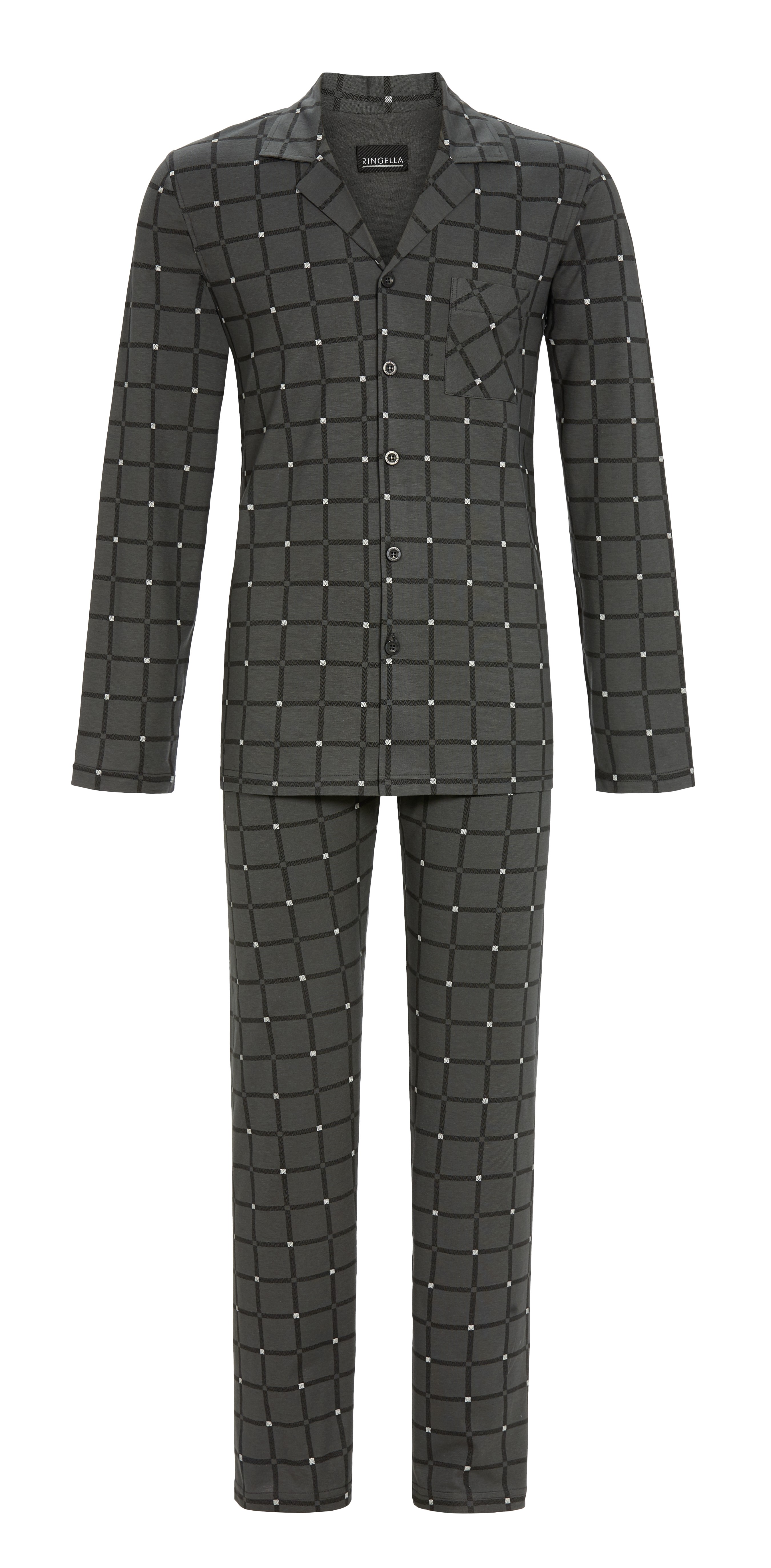 Bild von Pyjama mit durchgehender Knopfleiste