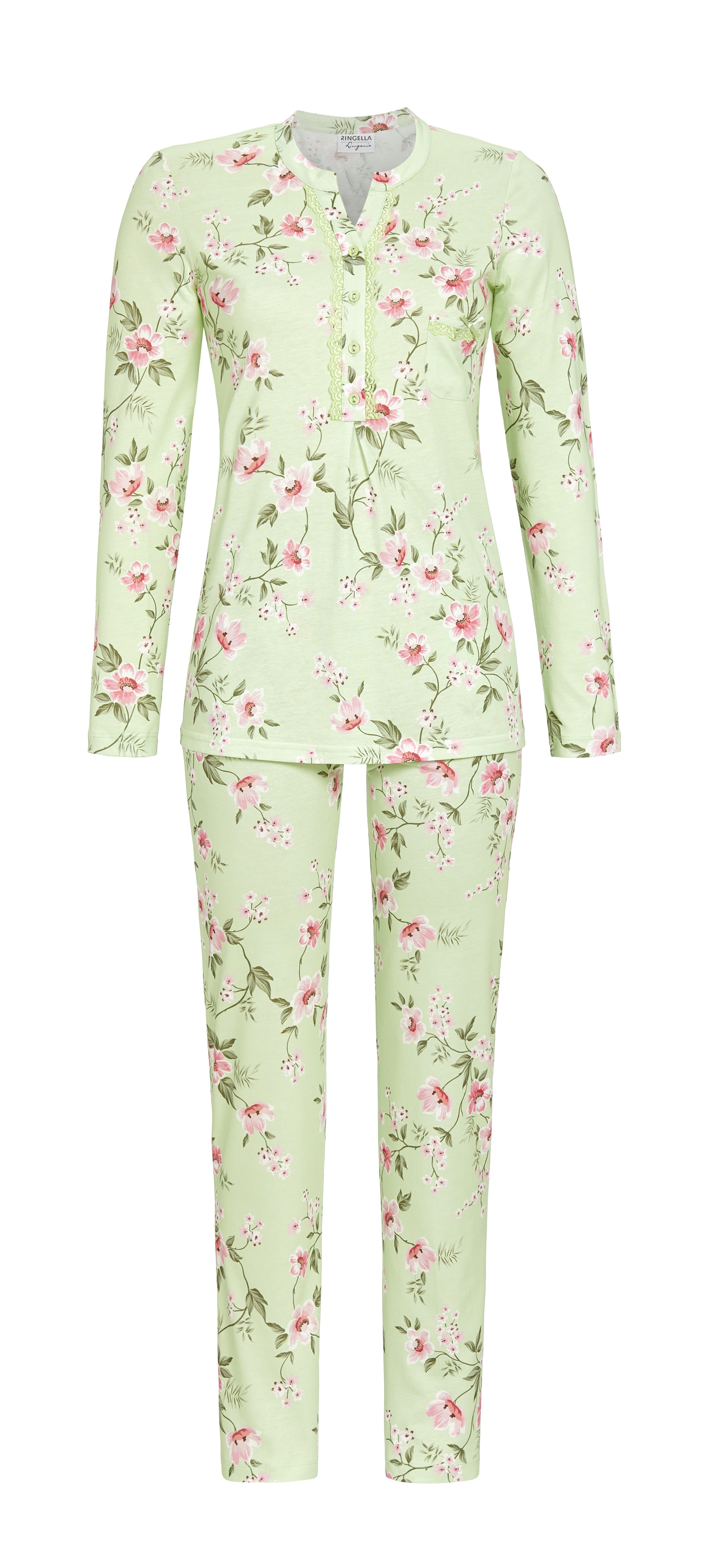 Bild von Pyjama mit Knopfleiste