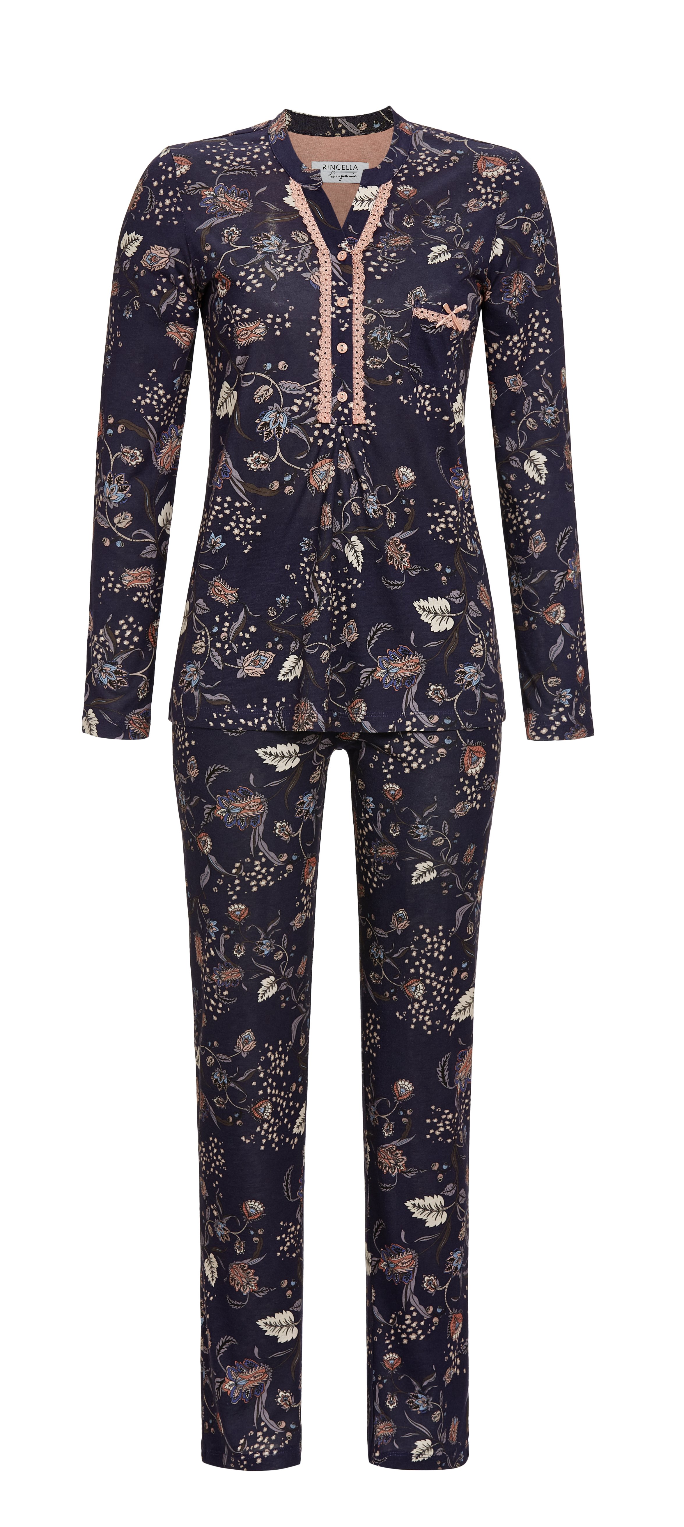Bild von Pyjama mit Knopfleiste