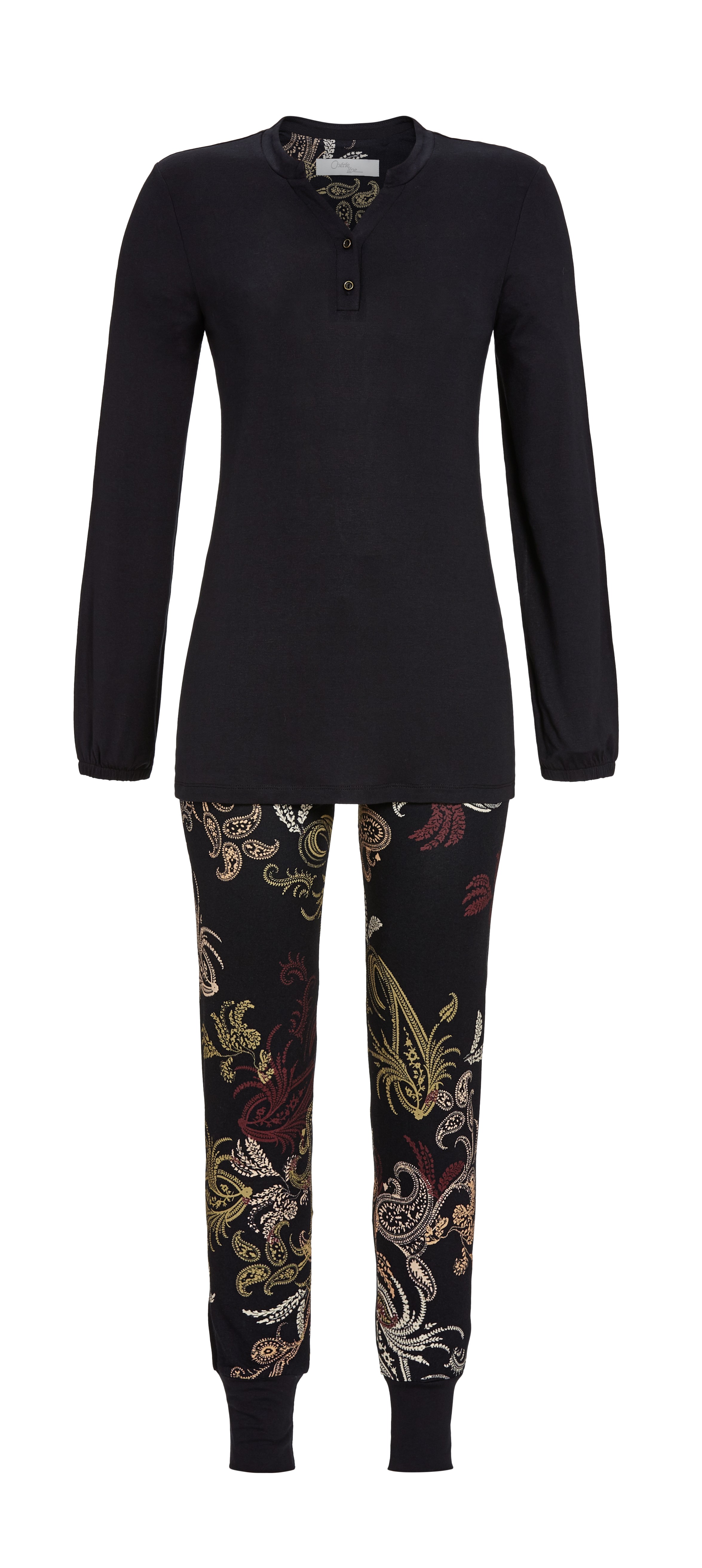 Bild von Pyjama mit Knopfleiste