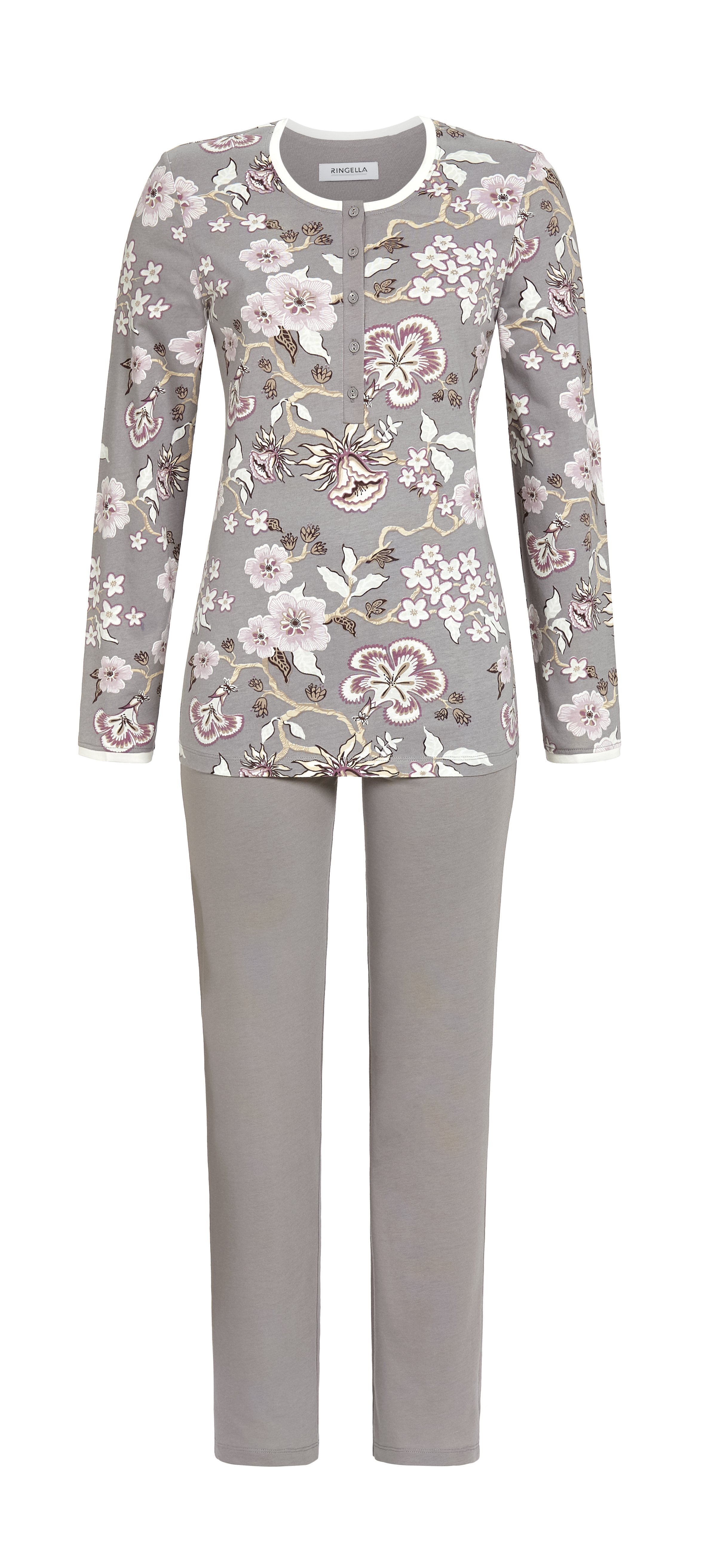 Bild von Pyjama mit Knopfleiste