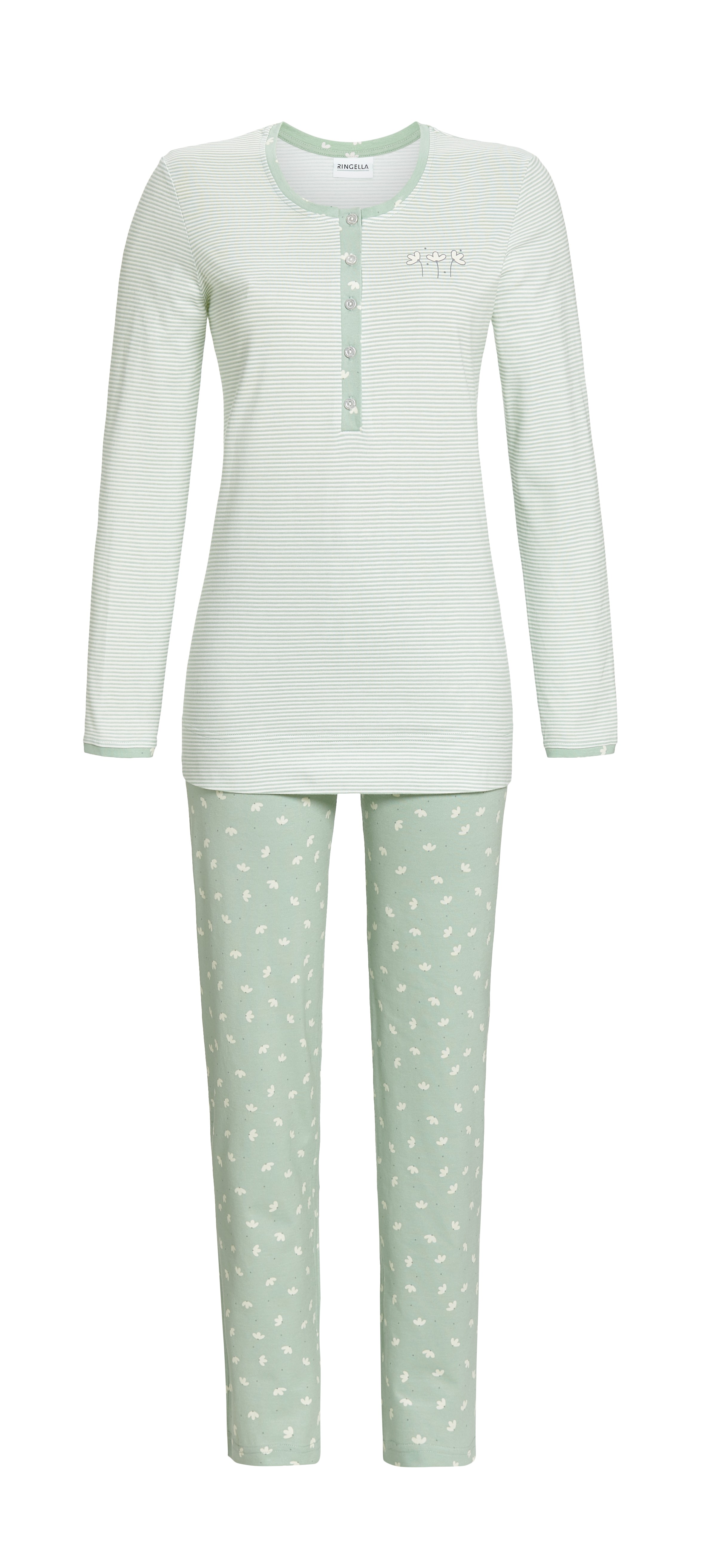 Bild von Pyjama mit Knopfleiste