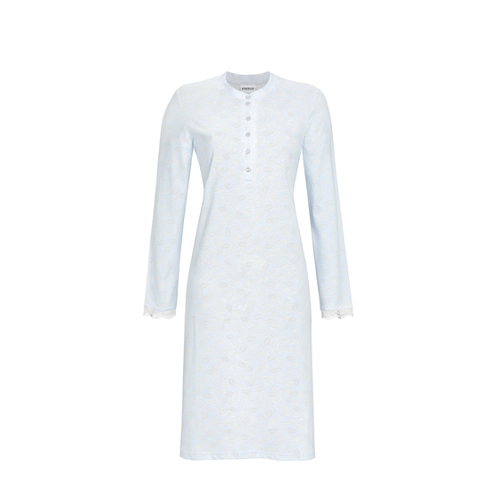 Bild von Ringella Damen Nachthemd mit Knopfleiste Blue Bell 50 3511043