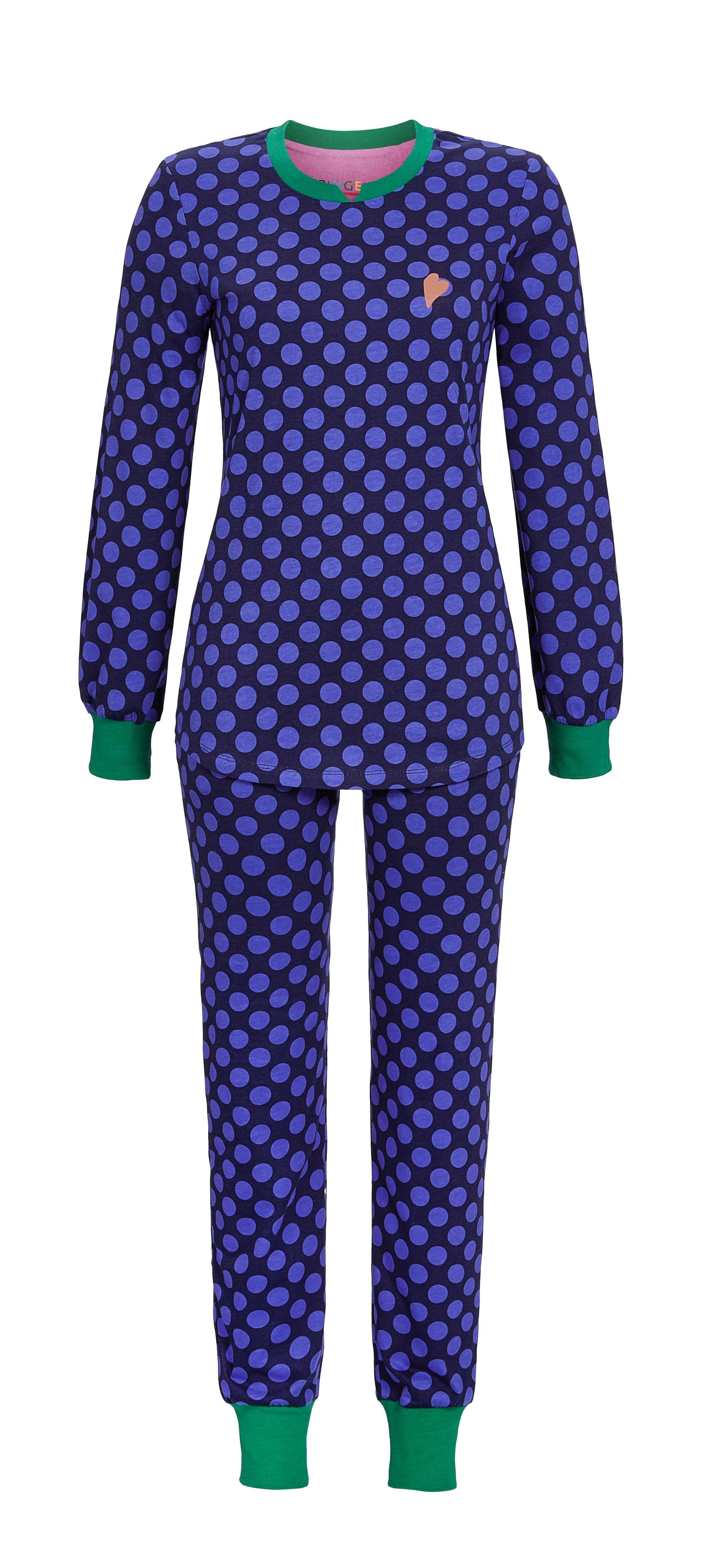 Bild von Pyjama mit Strickbündchen