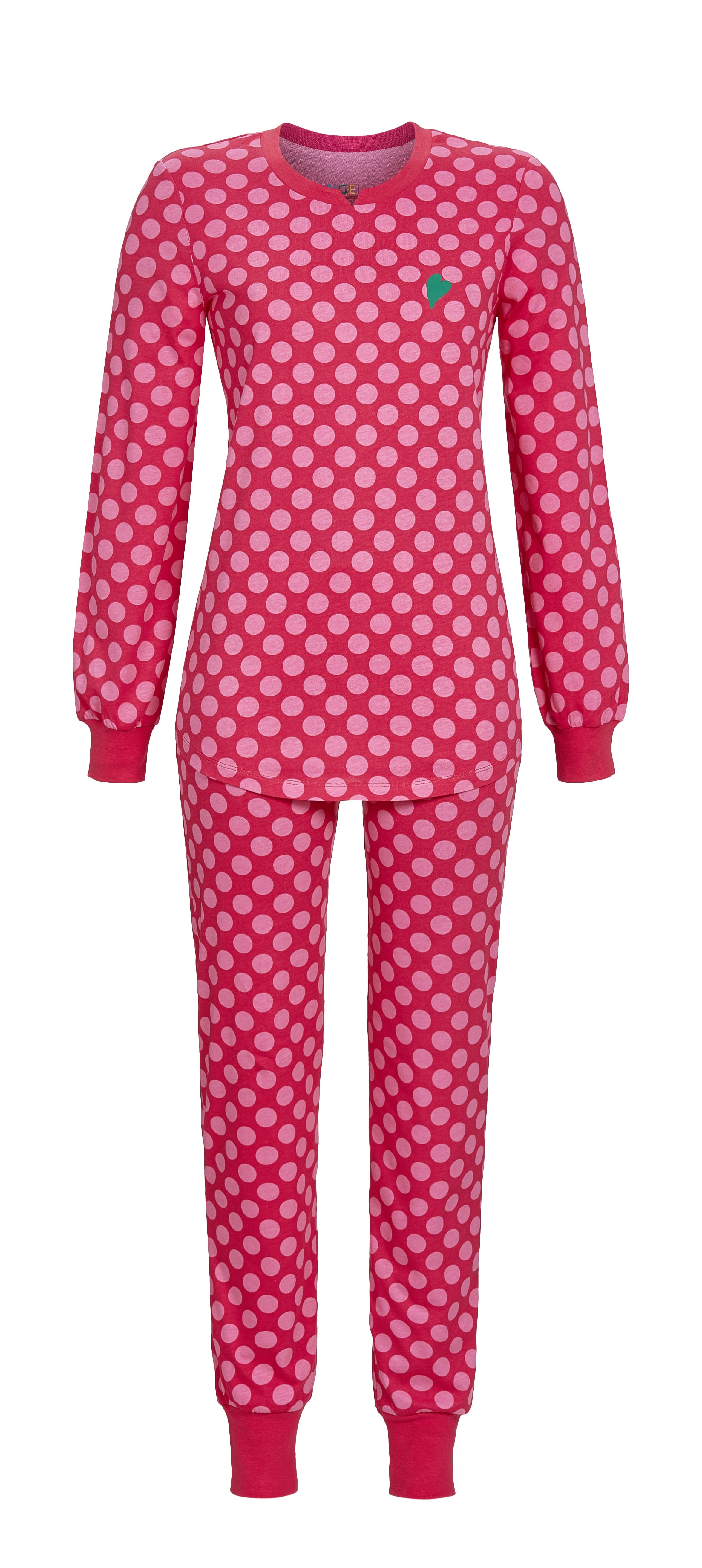 Bild von Pyjama mit Strickbündchen