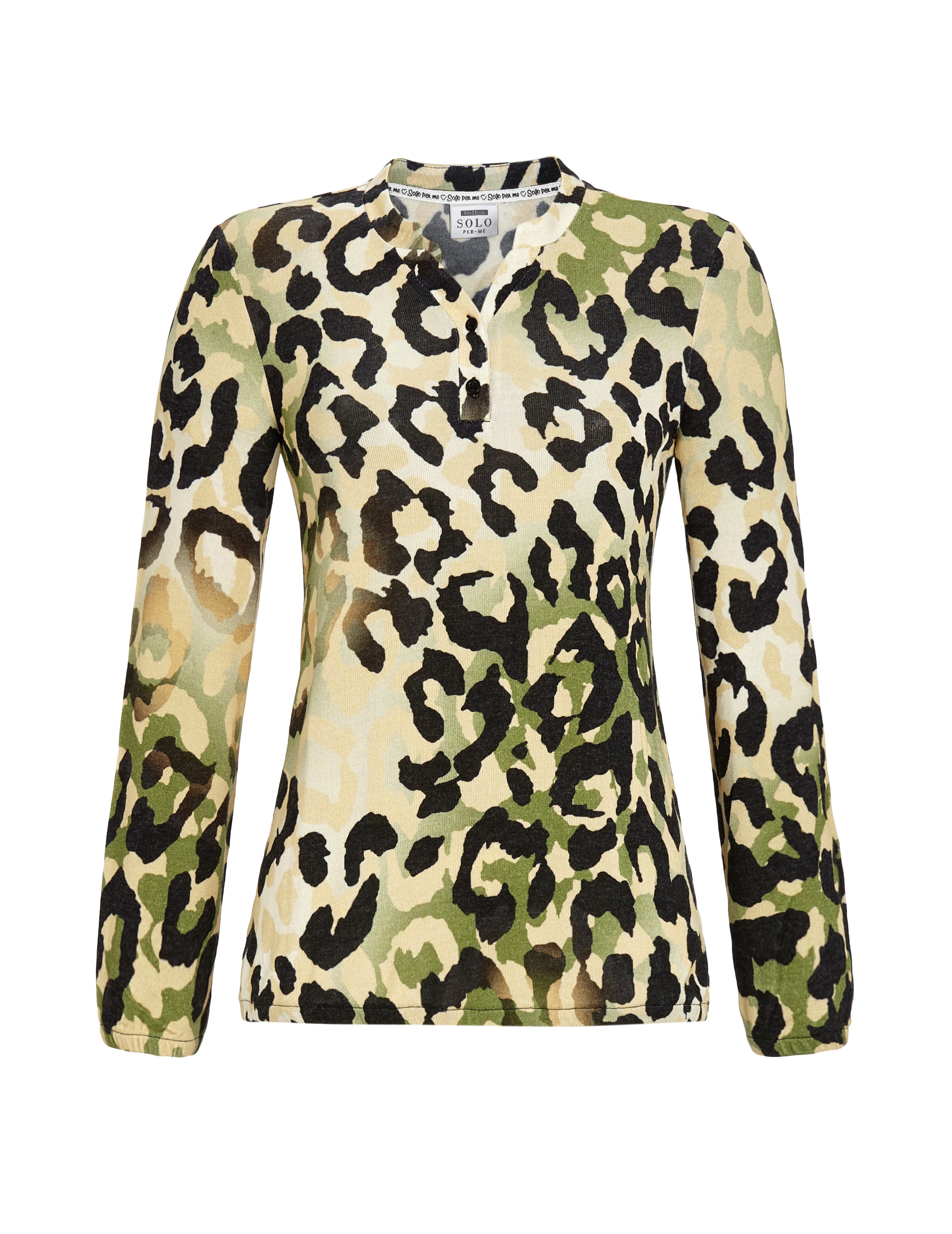 Bild von Pullover mit Knopfleiste