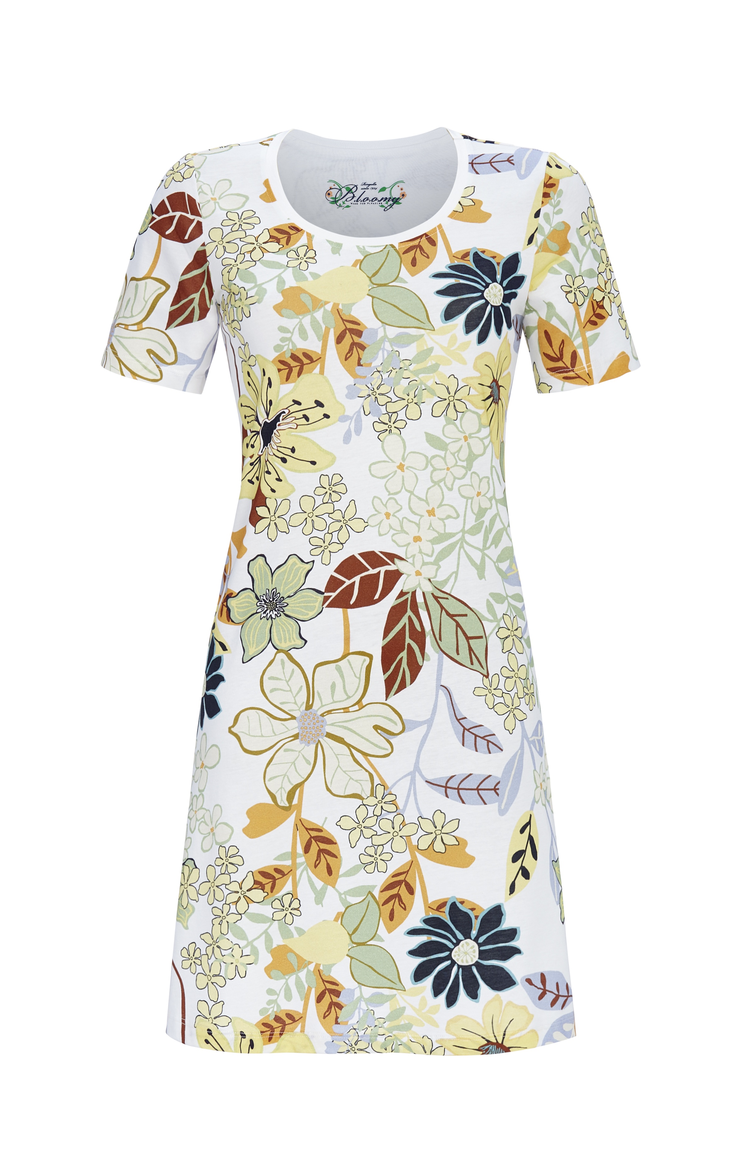 Bild von Sleepshirt mit Blumendessin