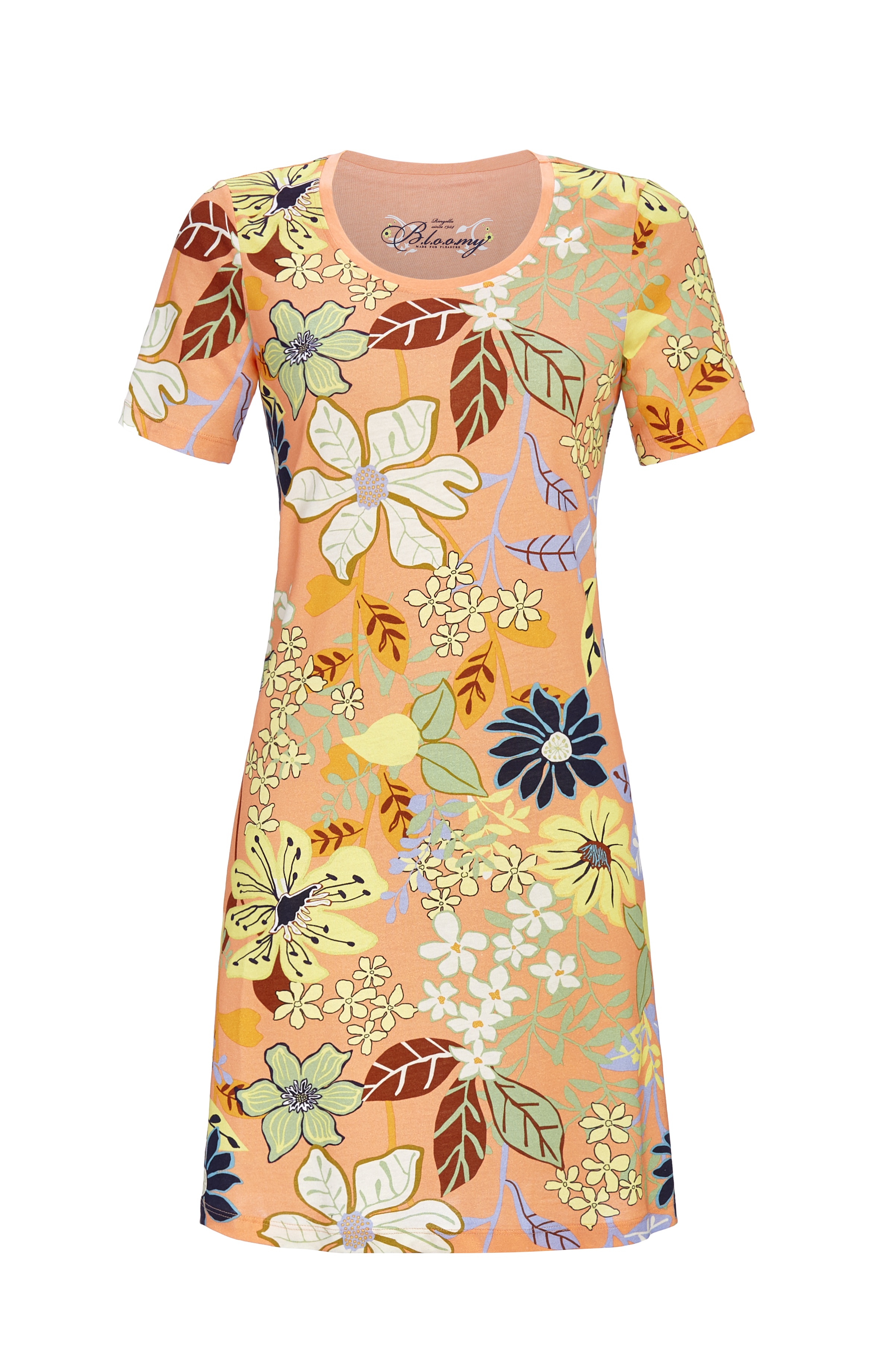 Bild von Sleepshirt mit Blumendessin