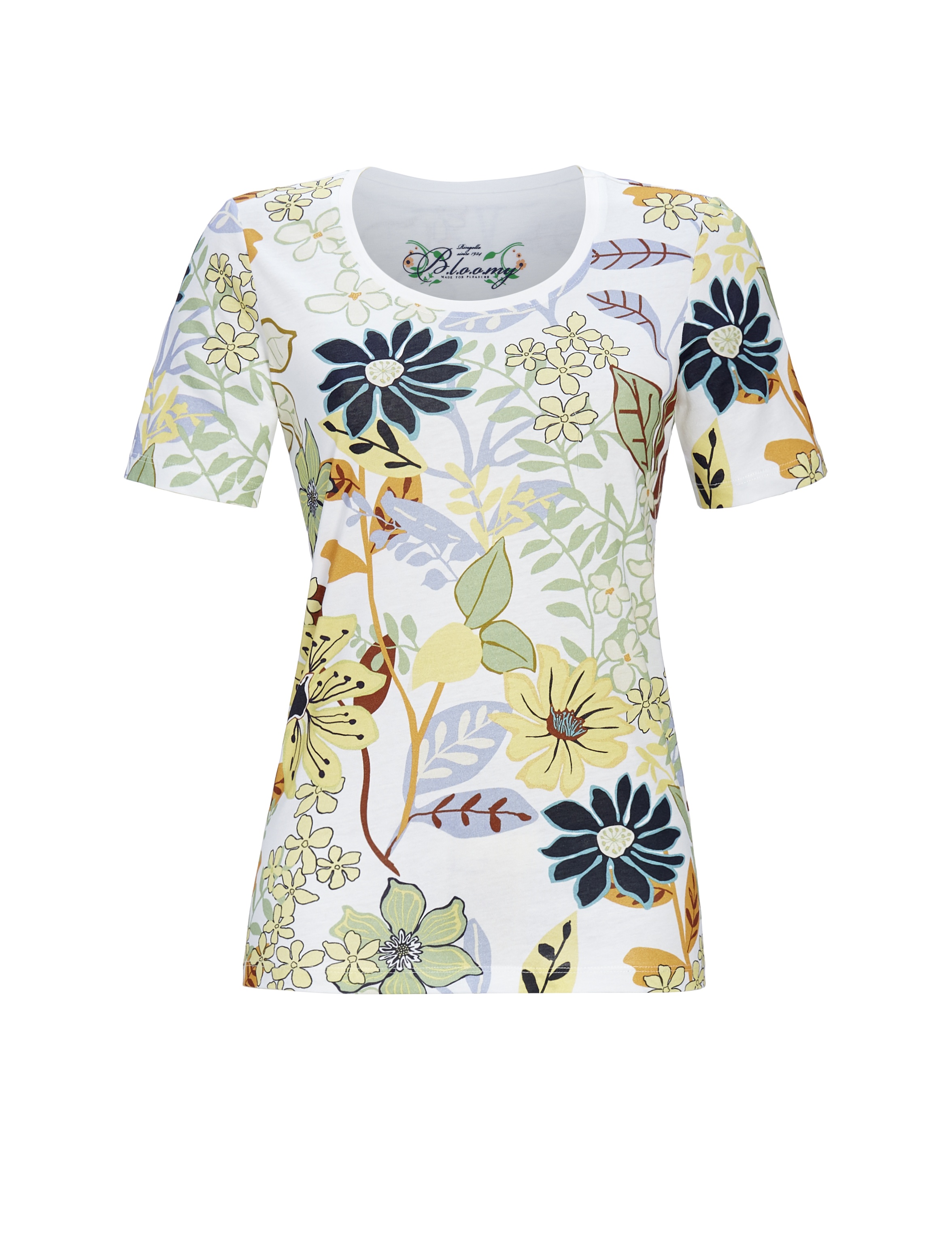 Bild von T-Shirt mit Blumendessin