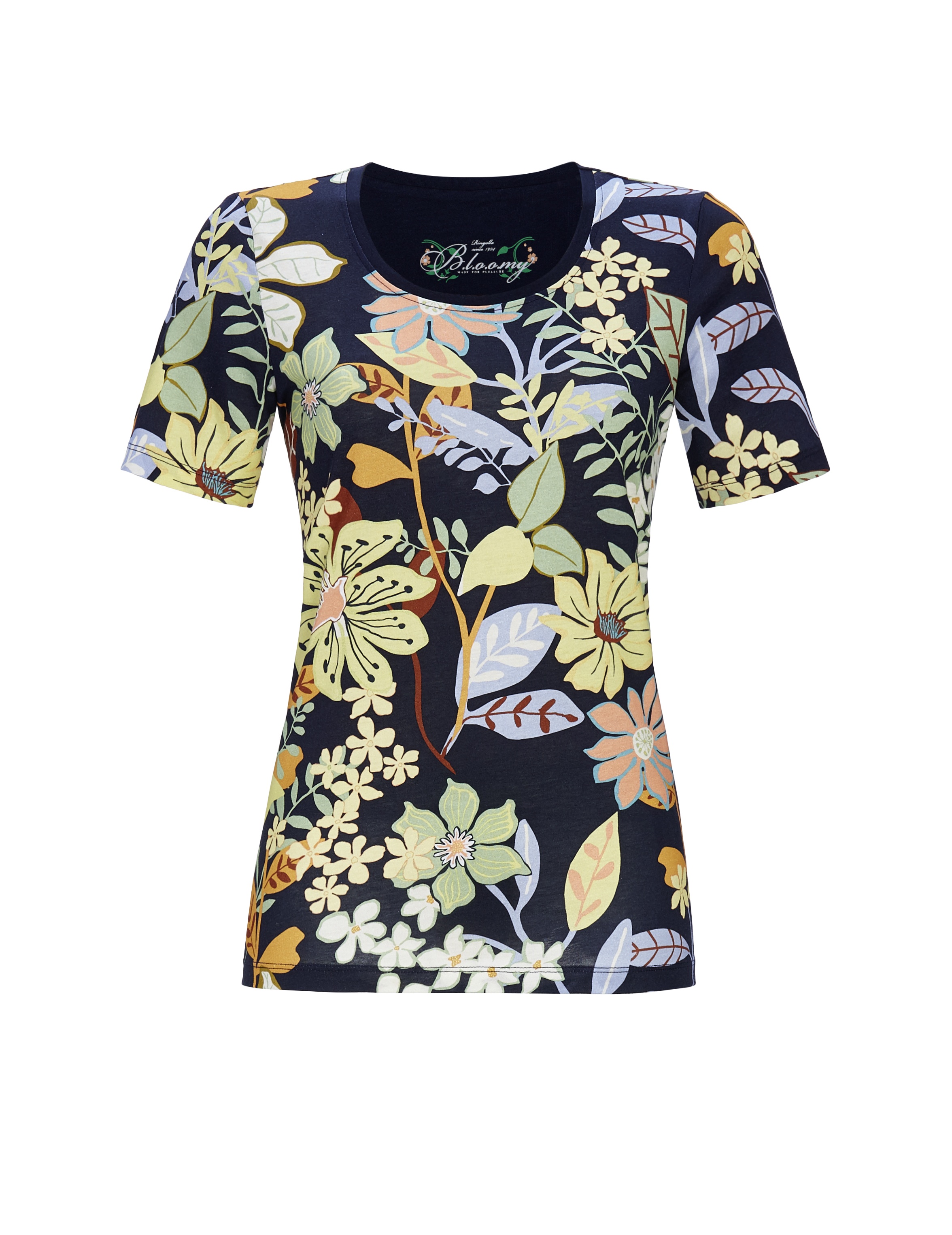 Bild von T-Shirt mit Blumendessin