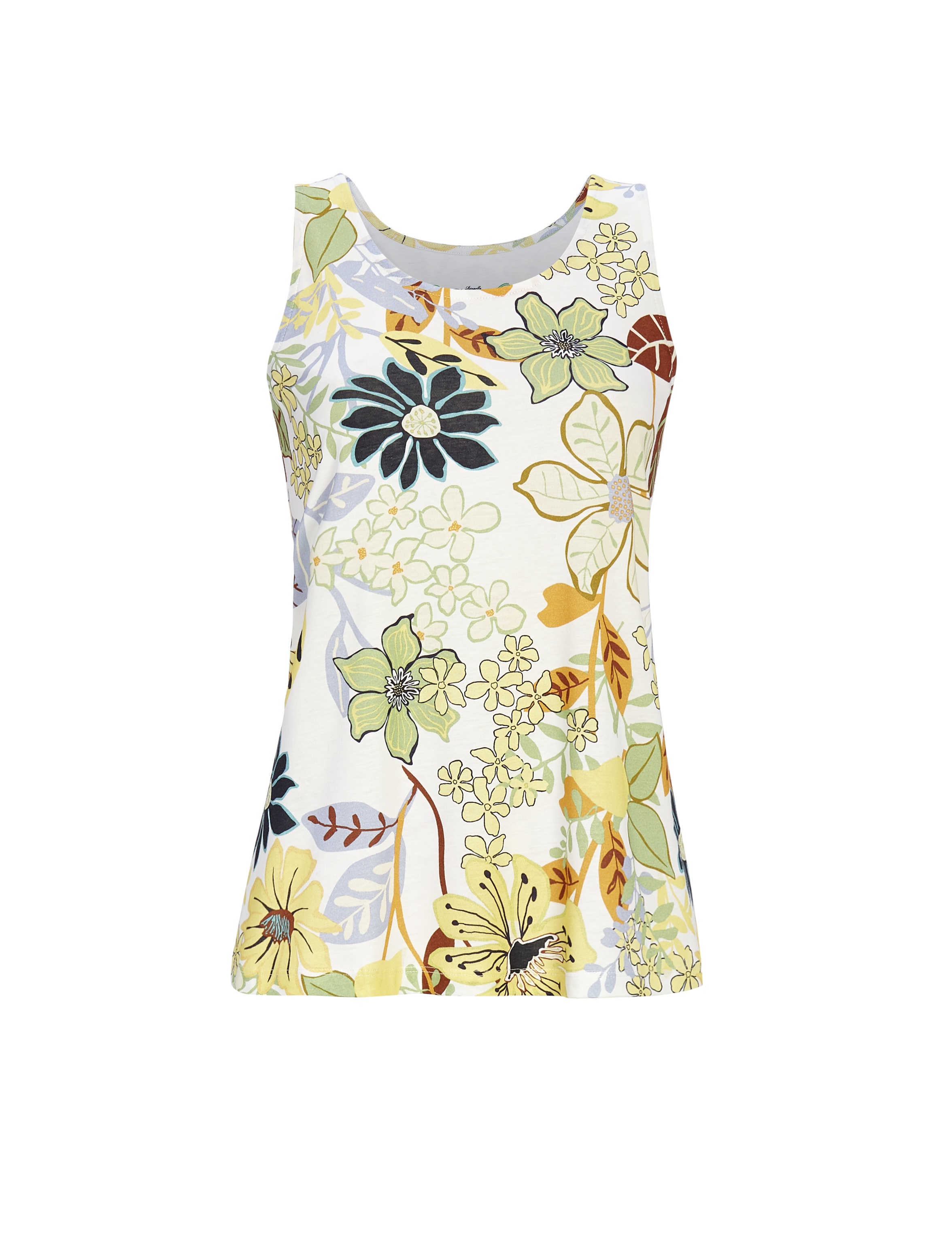 Bild von Ärmelloses Top mit Blumenprint
