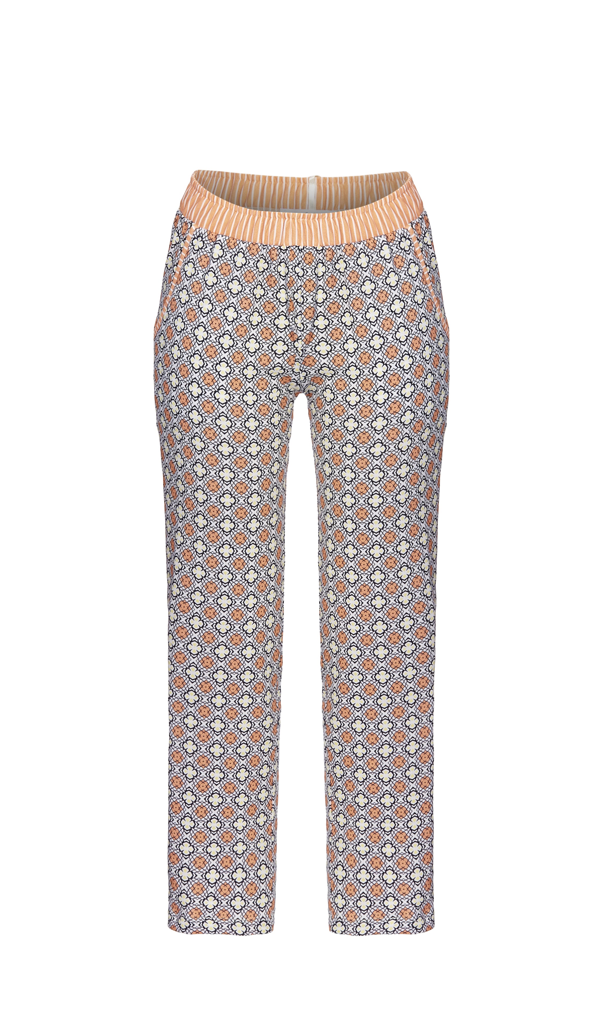 Bild von Ringella Pyjamahose 7/8 Hose mit Krawattenmuster (1-tlg)