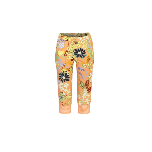 Bild von Stylische Caprihose mit Blumendessin von Bloomy