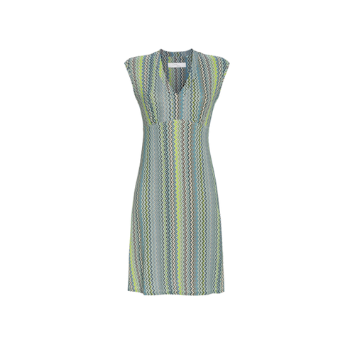 Bild von Trendiges ärmelloses Kleid mit V-Ausschnitt von Cherie Line