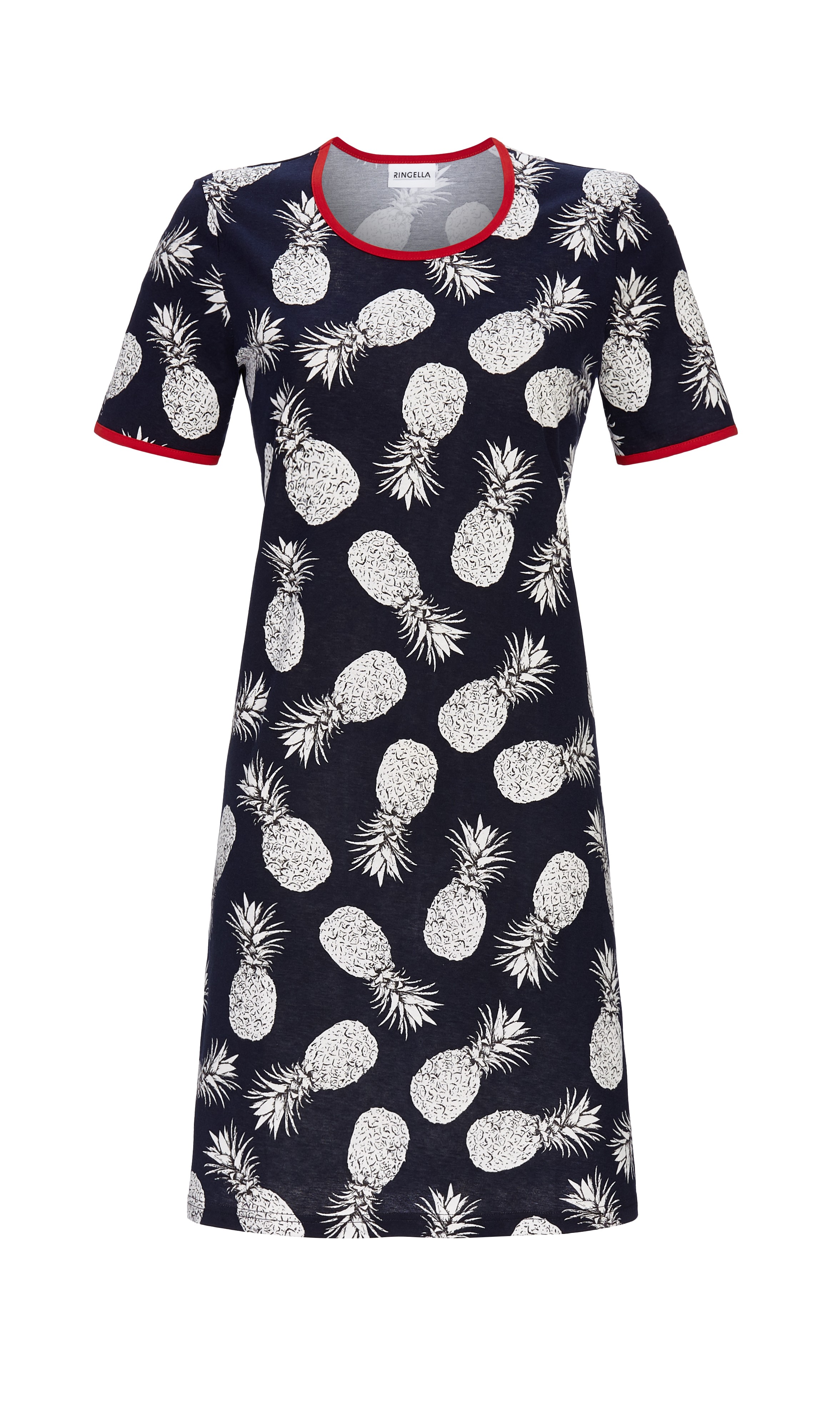 Bild von Sleepshirt mit Ananas-Print