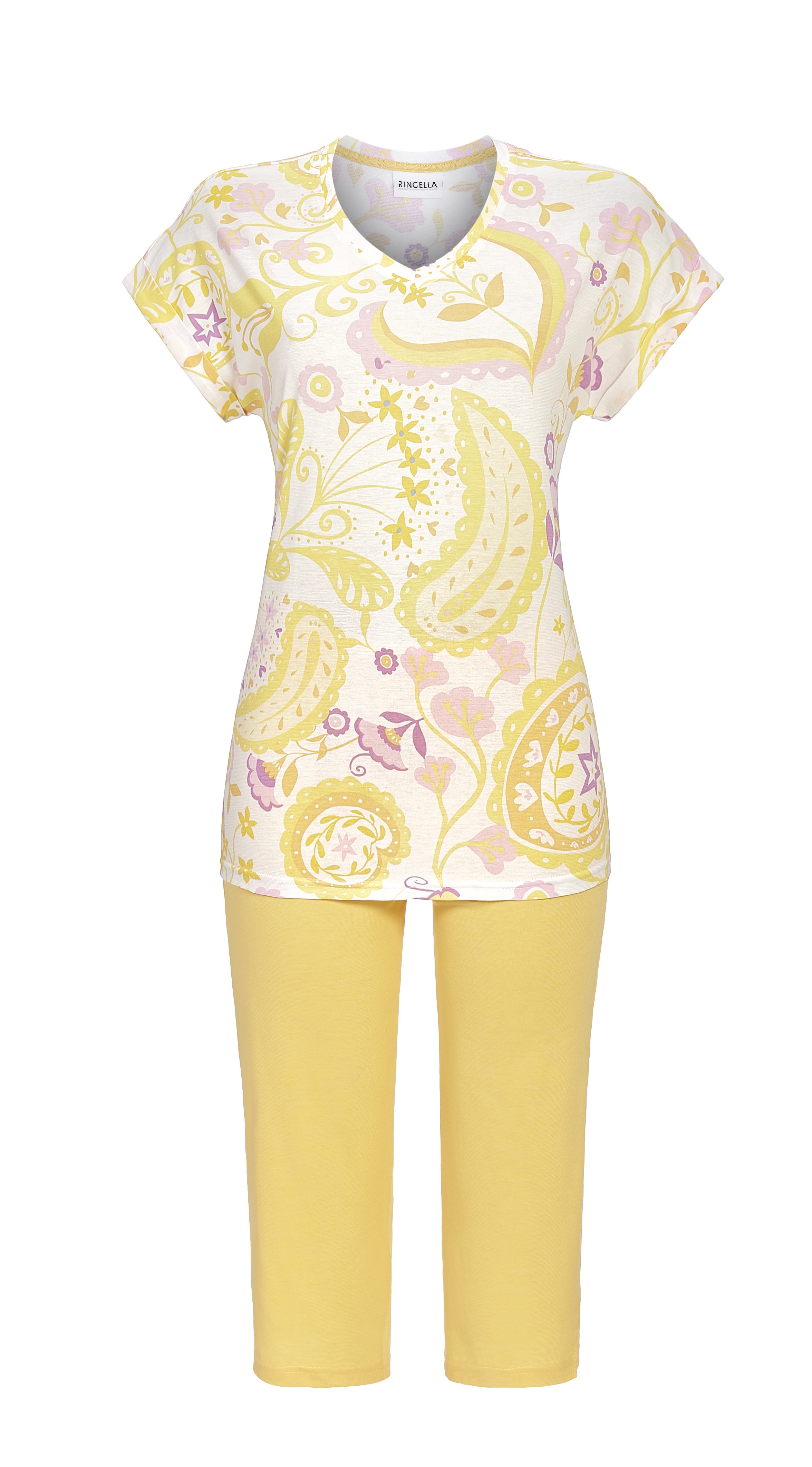 Bild von Pyjama mit Caprihose