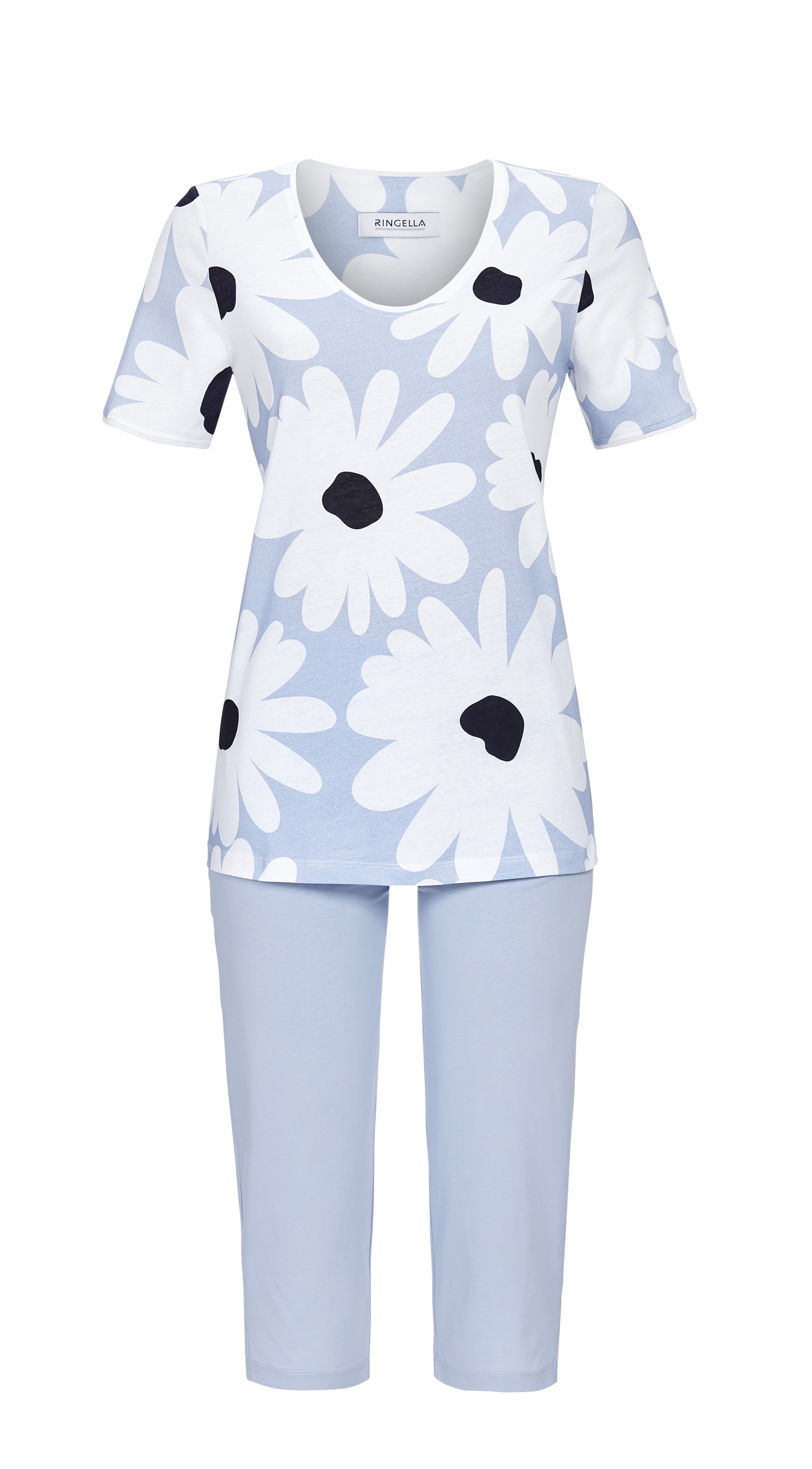 Bild von Pyjama mit Caprihose