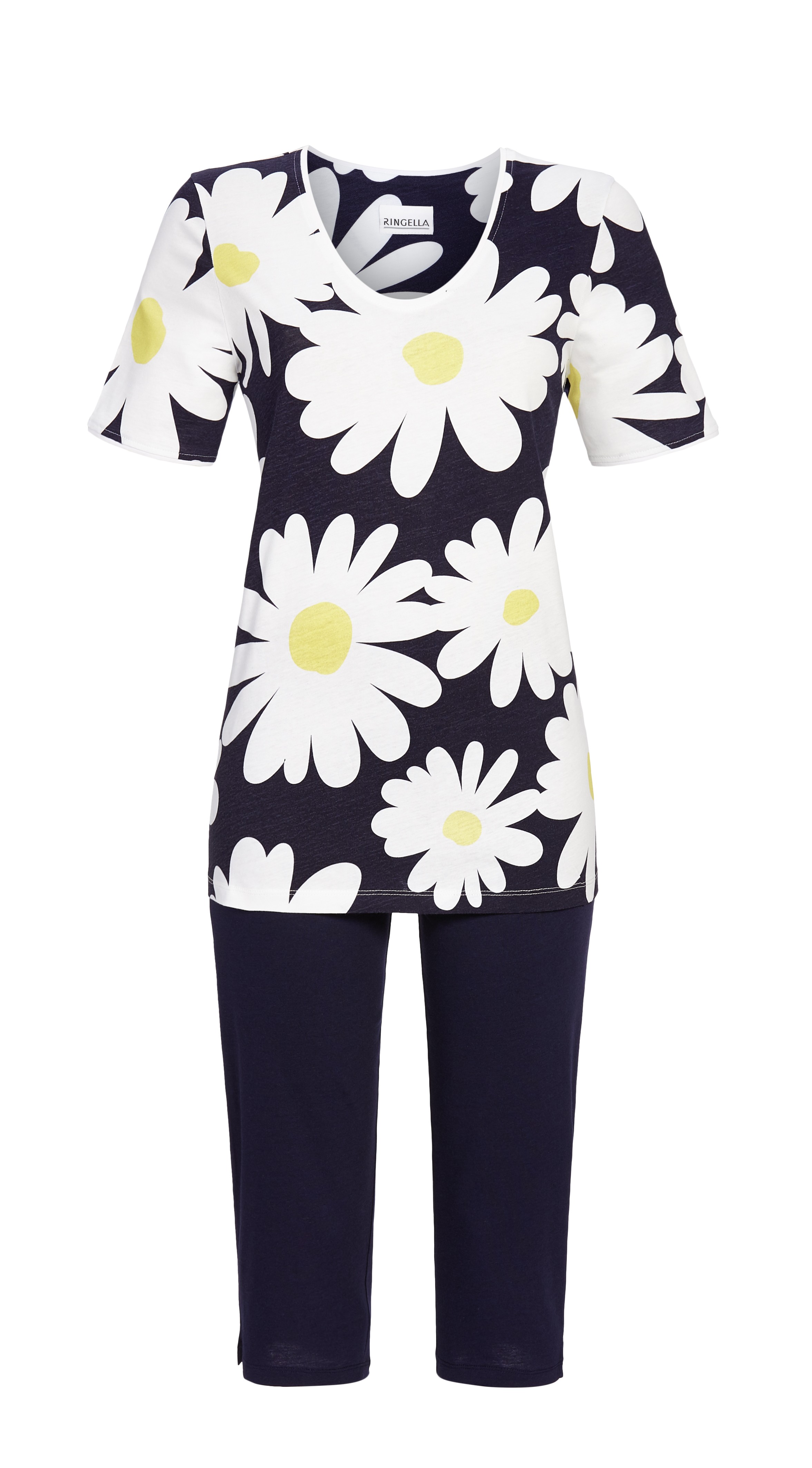 Bild von Pyjama mit Caprihose
