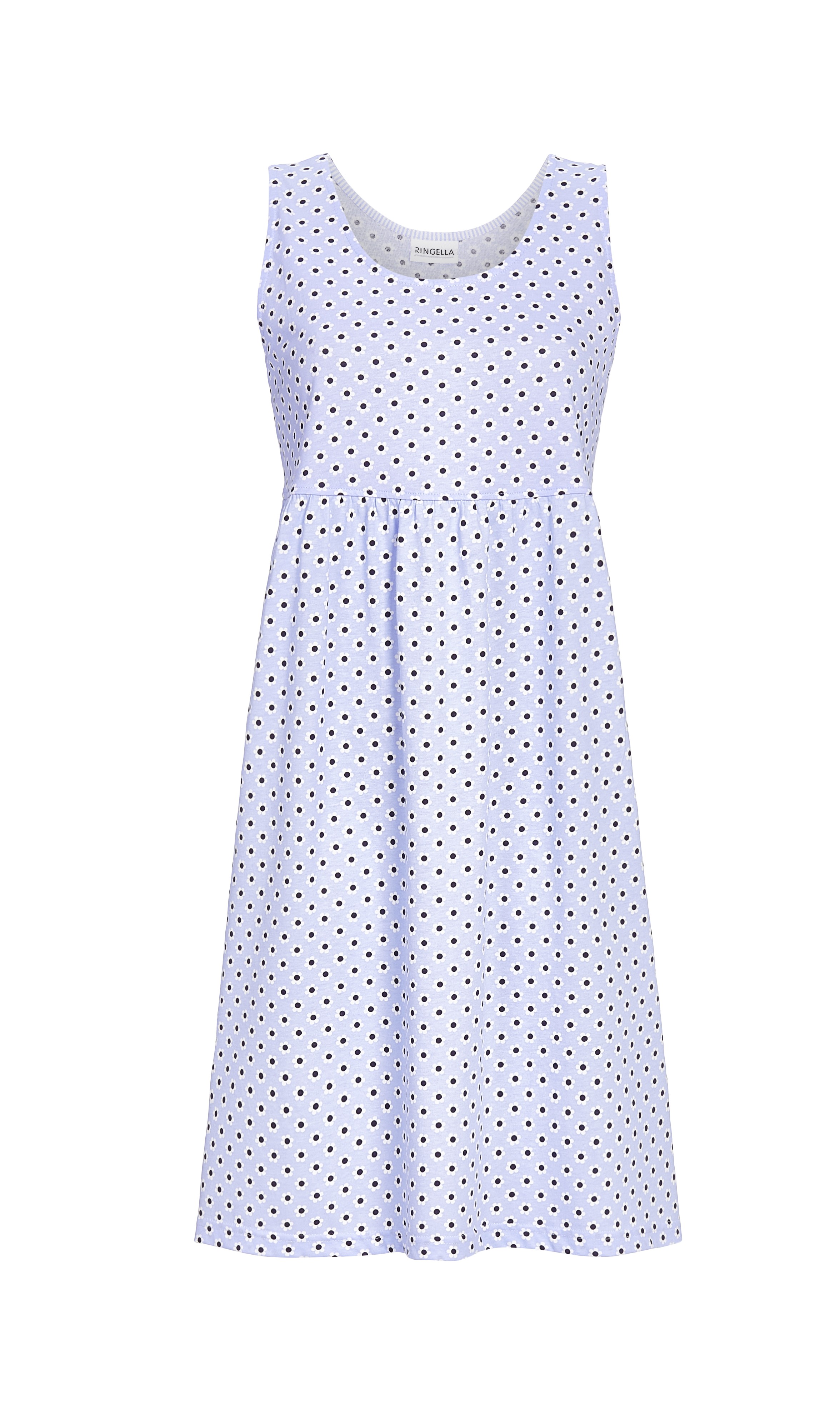 Bild von Ärmelloses Sleepshirt mit Blumenmuster