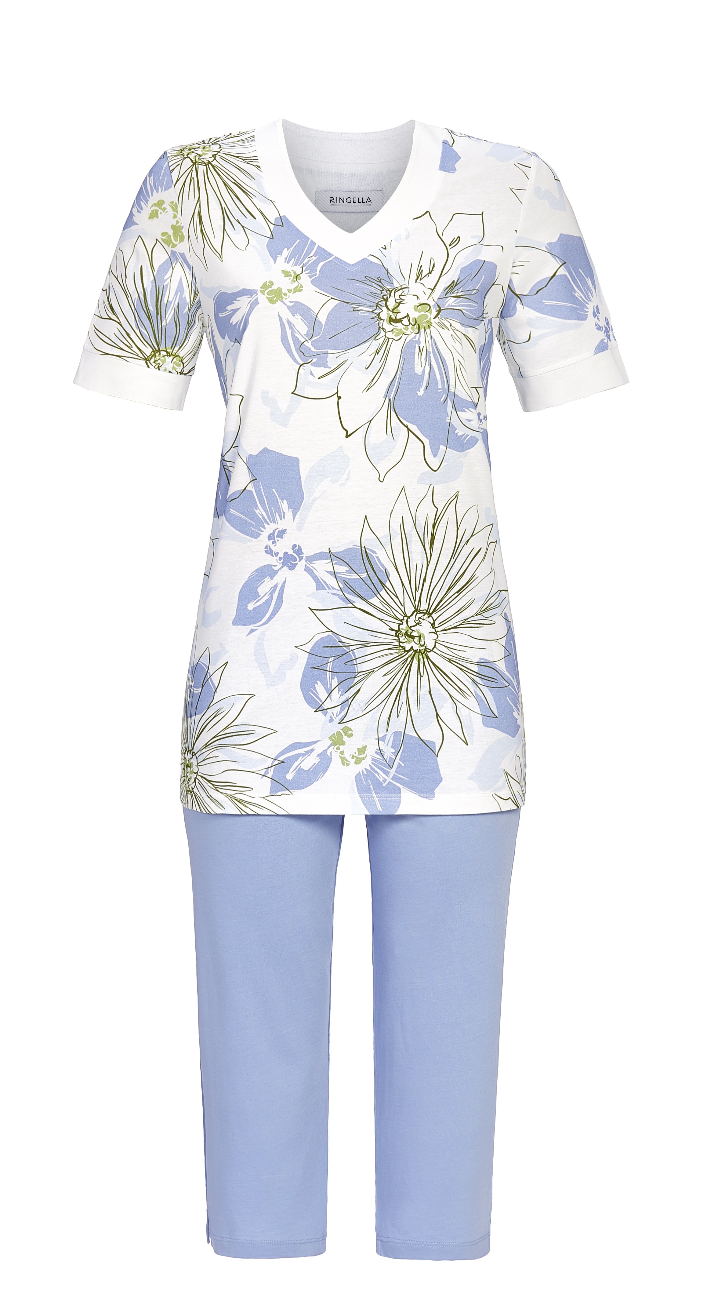 Bild von Pyjama mit Caprihose