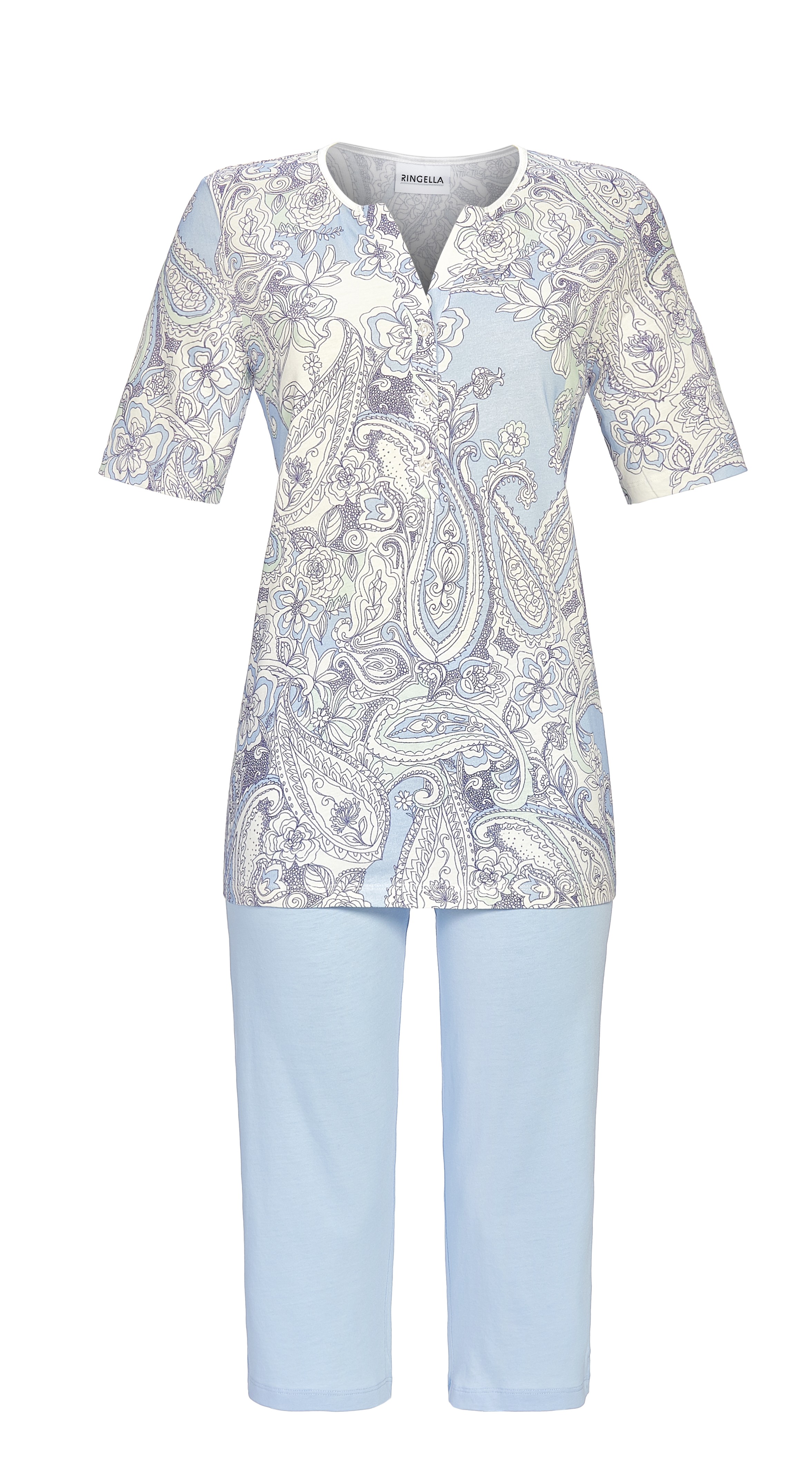 Bild von Pyjama mit Caprihose
