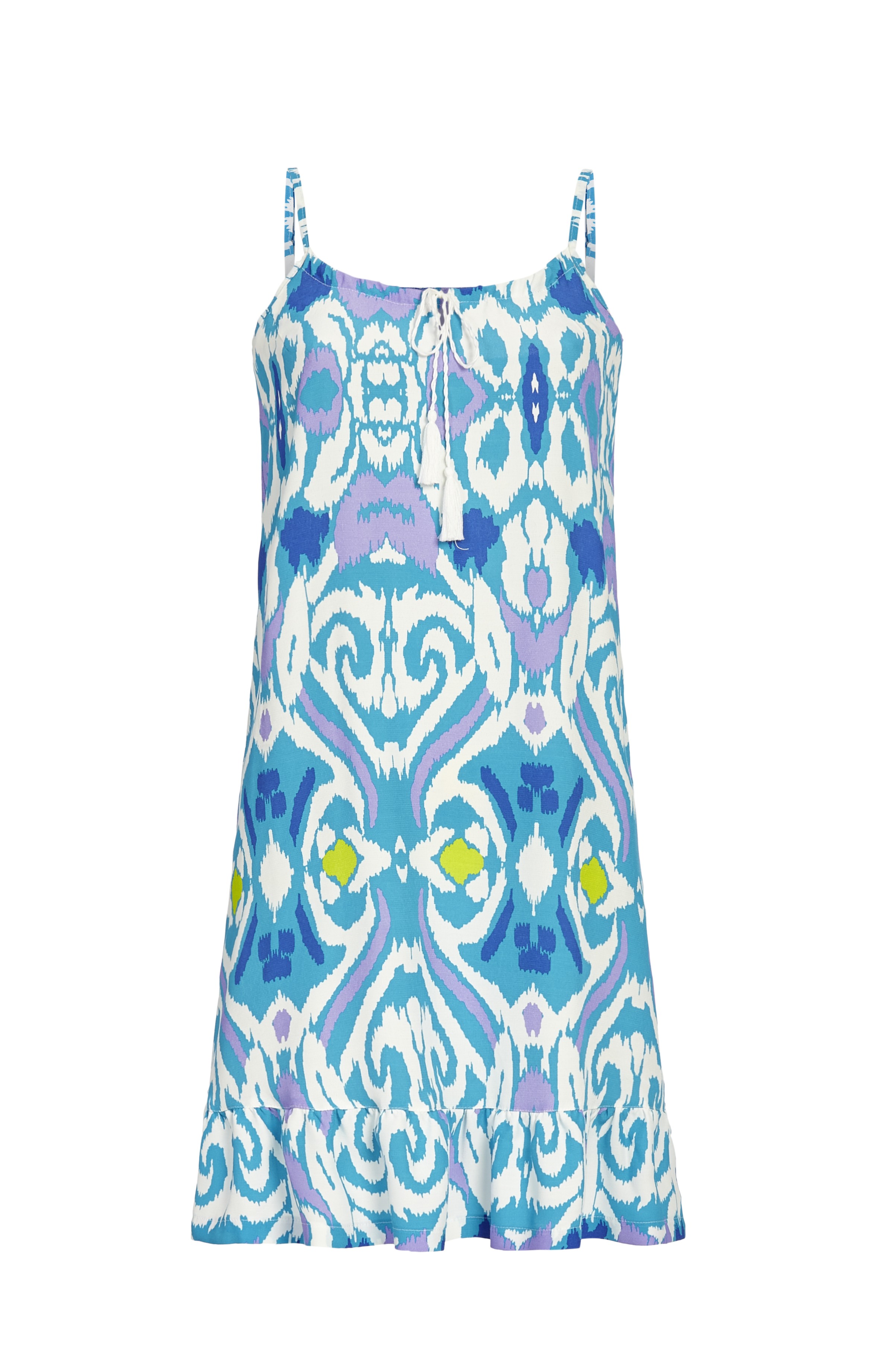 Bild von Sommerkleid mit Spaghettiträgern und Volant