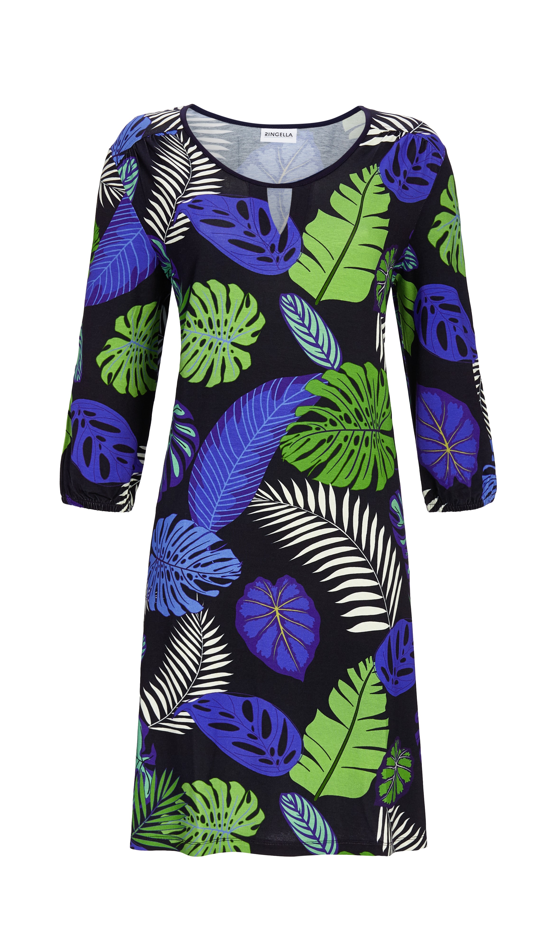 Bild von Kleid im Kaftan-Stil mit 3/4 Arm