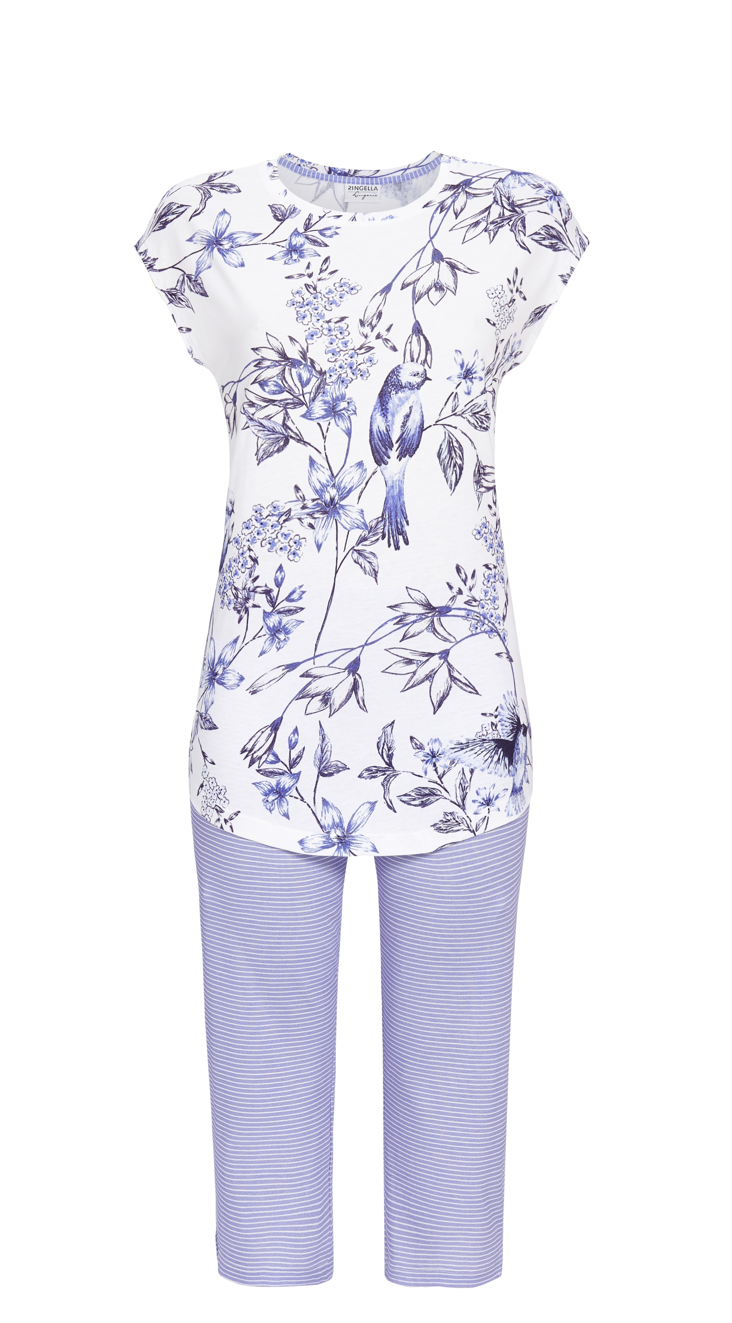 Bild von Ringella Pyjama mit Caprihose (2 tlg)
