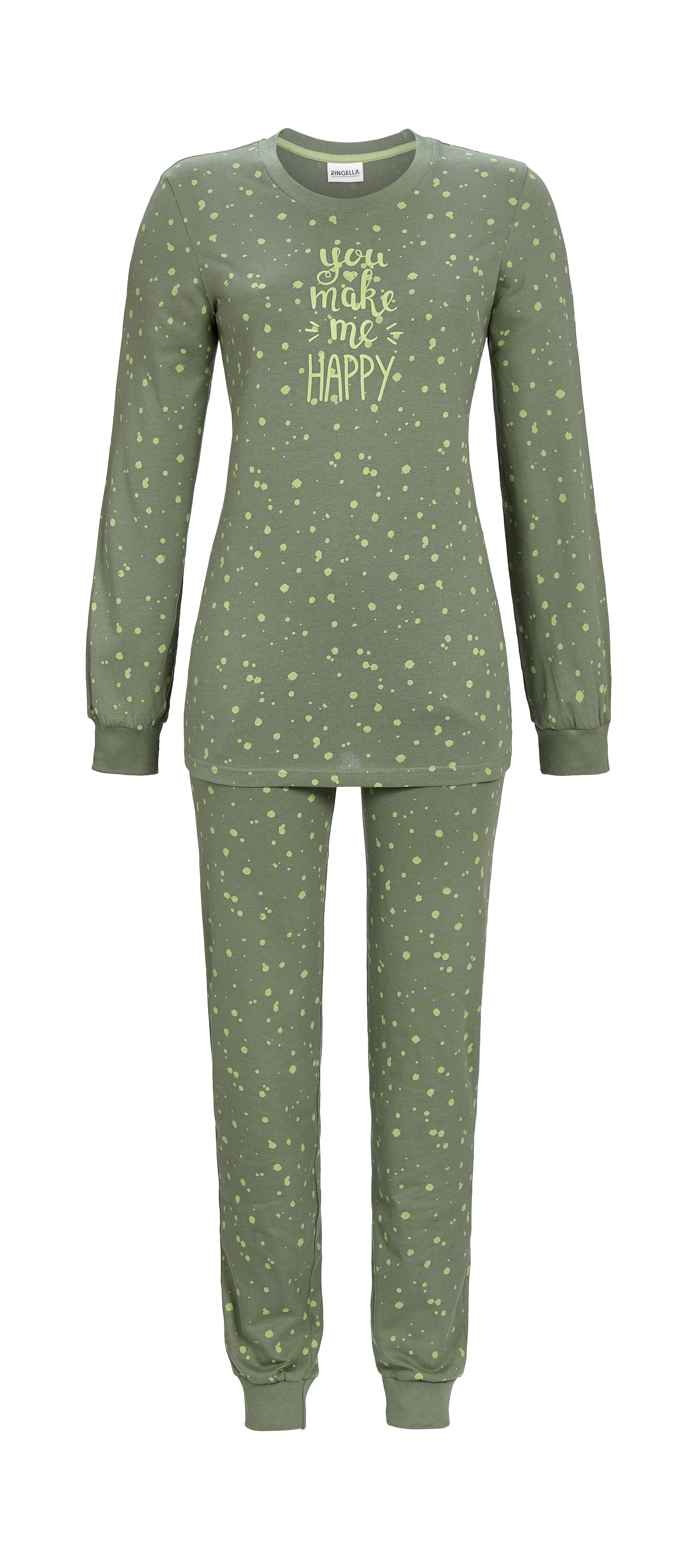 Bild von Ringella Pyjama mit Strickbündchen (2 tlg)