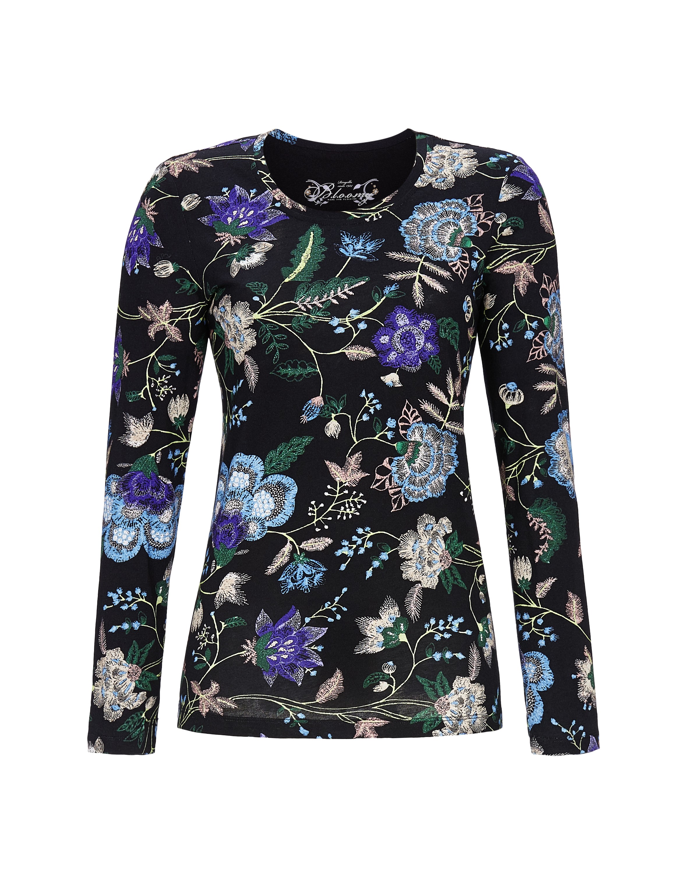 Bild von T-Shirt mit Blumenprint
