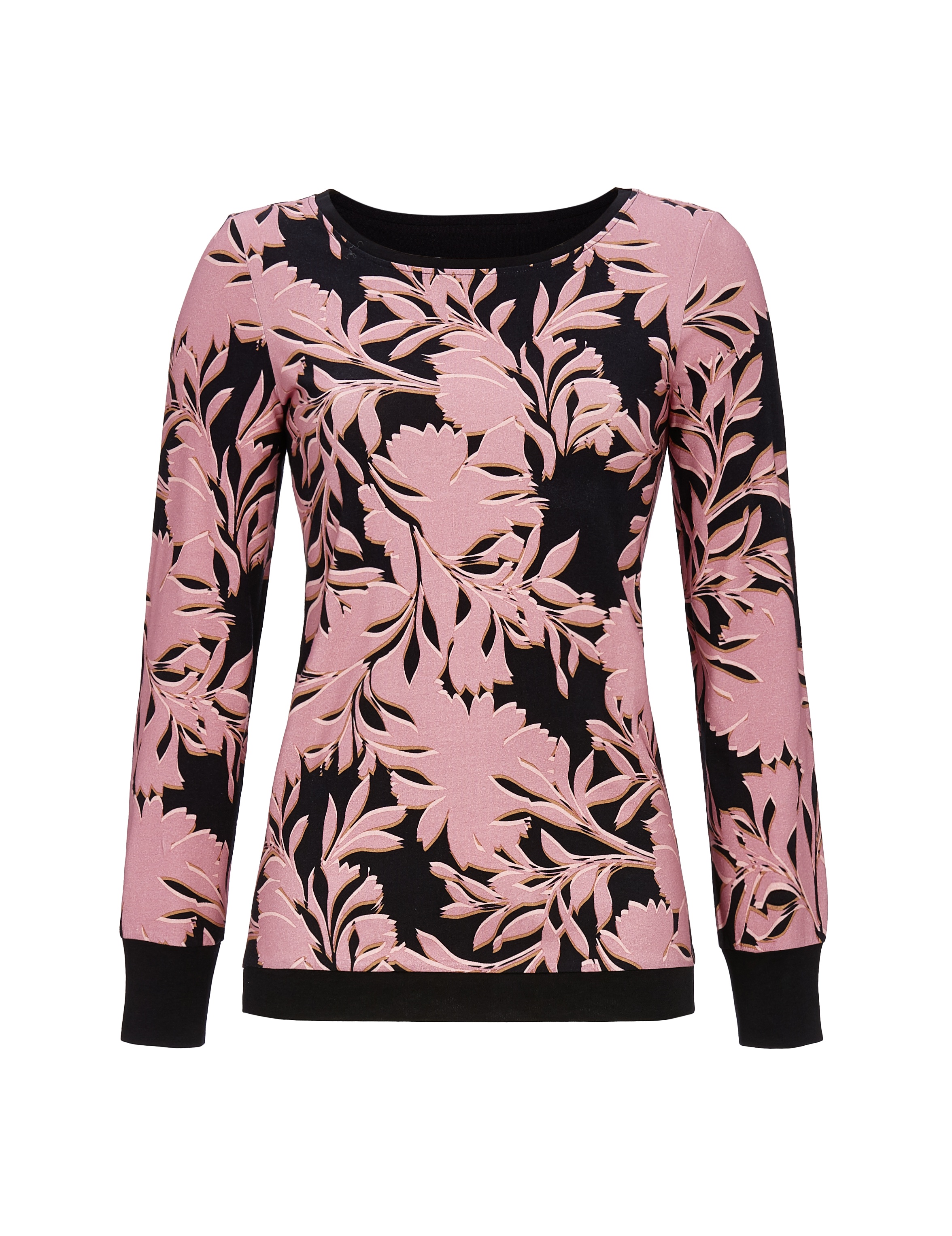 Bild von T-Shirt mit Floraldessin