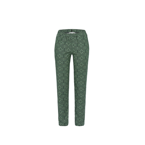Bild von Lange Hose mit Mosaikdessin von Bloomy