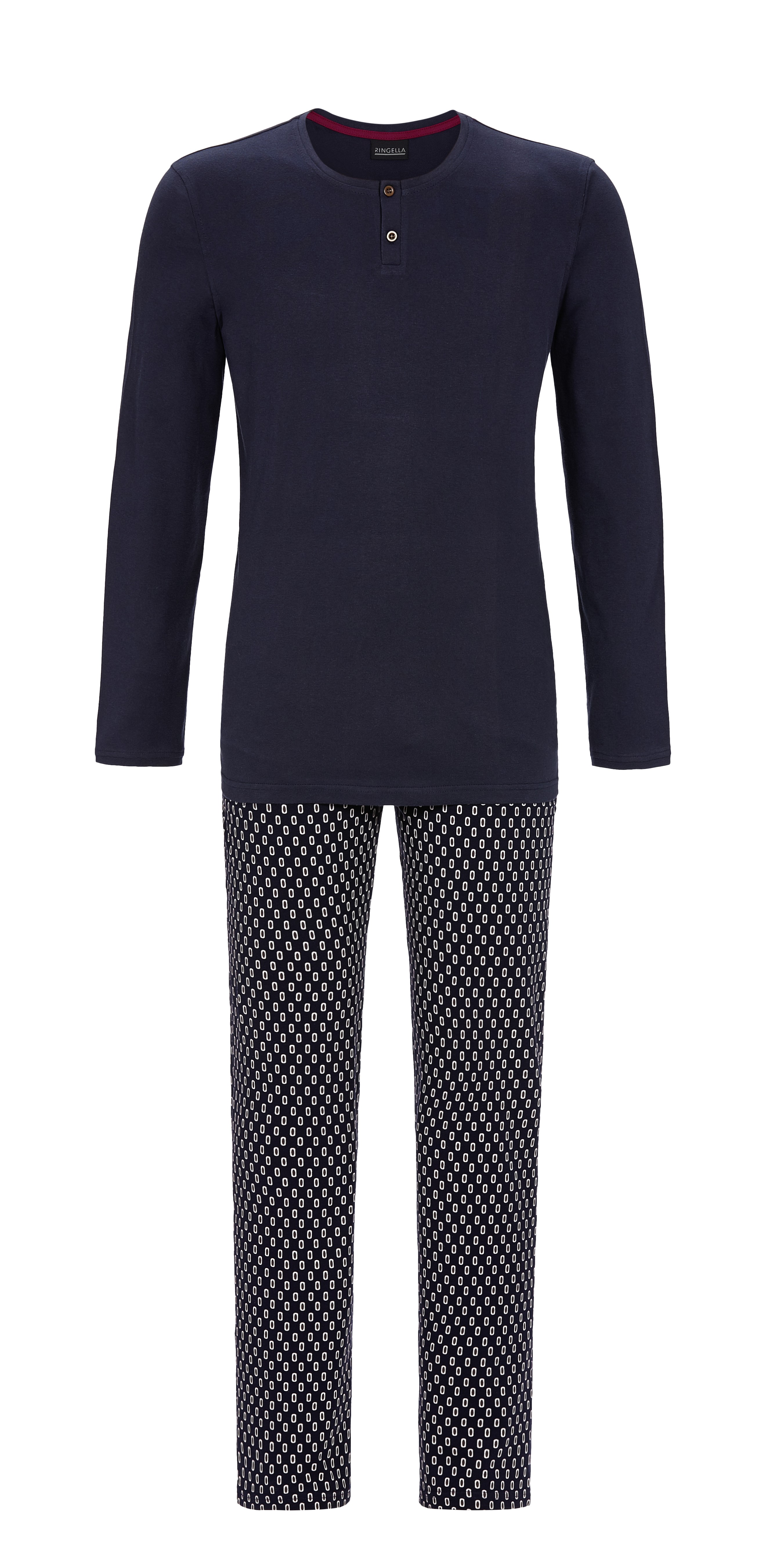 Bild von Pyjama mit Knopfleiste