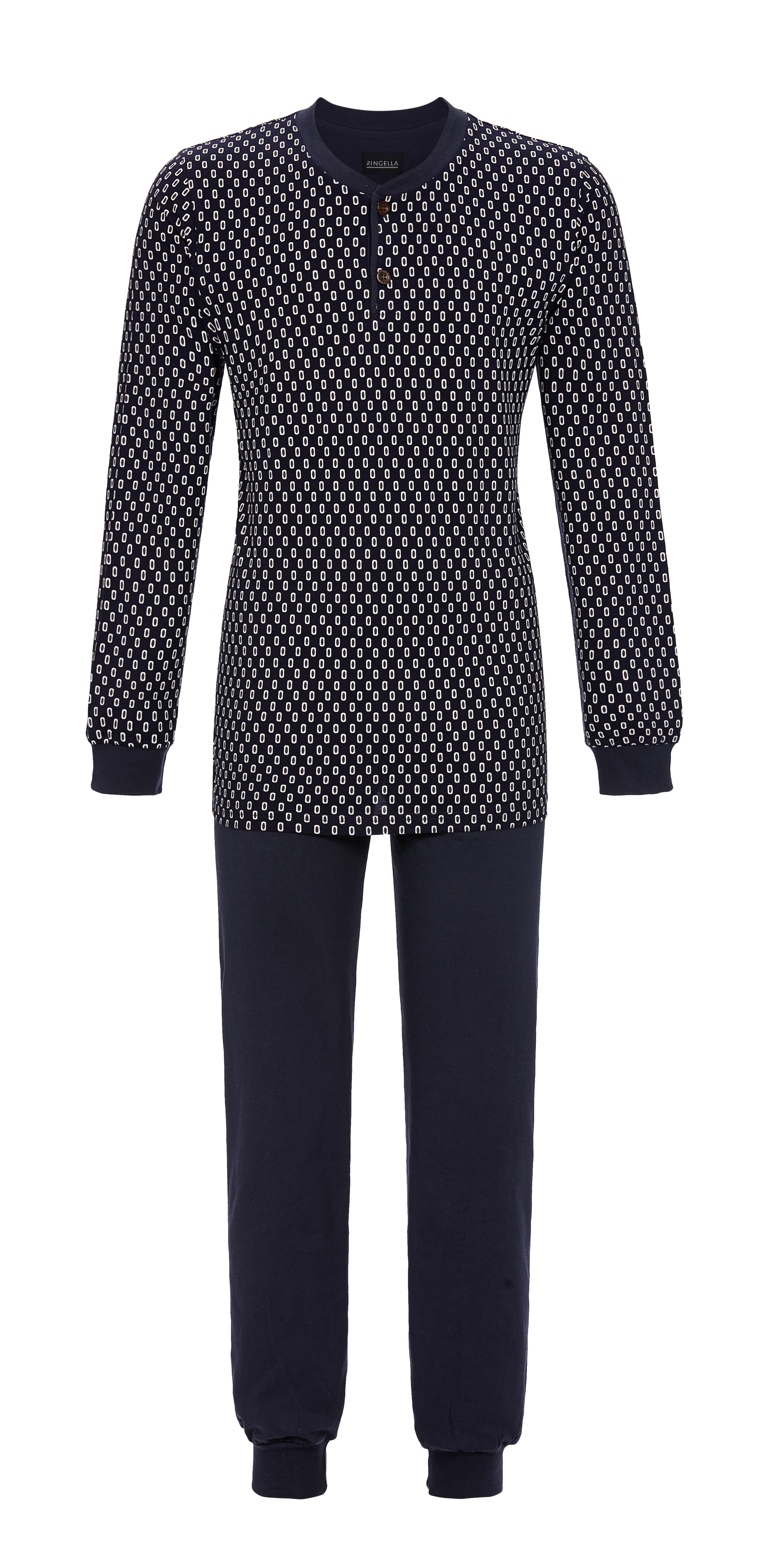 Bild von Ringella Pyjama mit Strickbündchen (2 tlg)