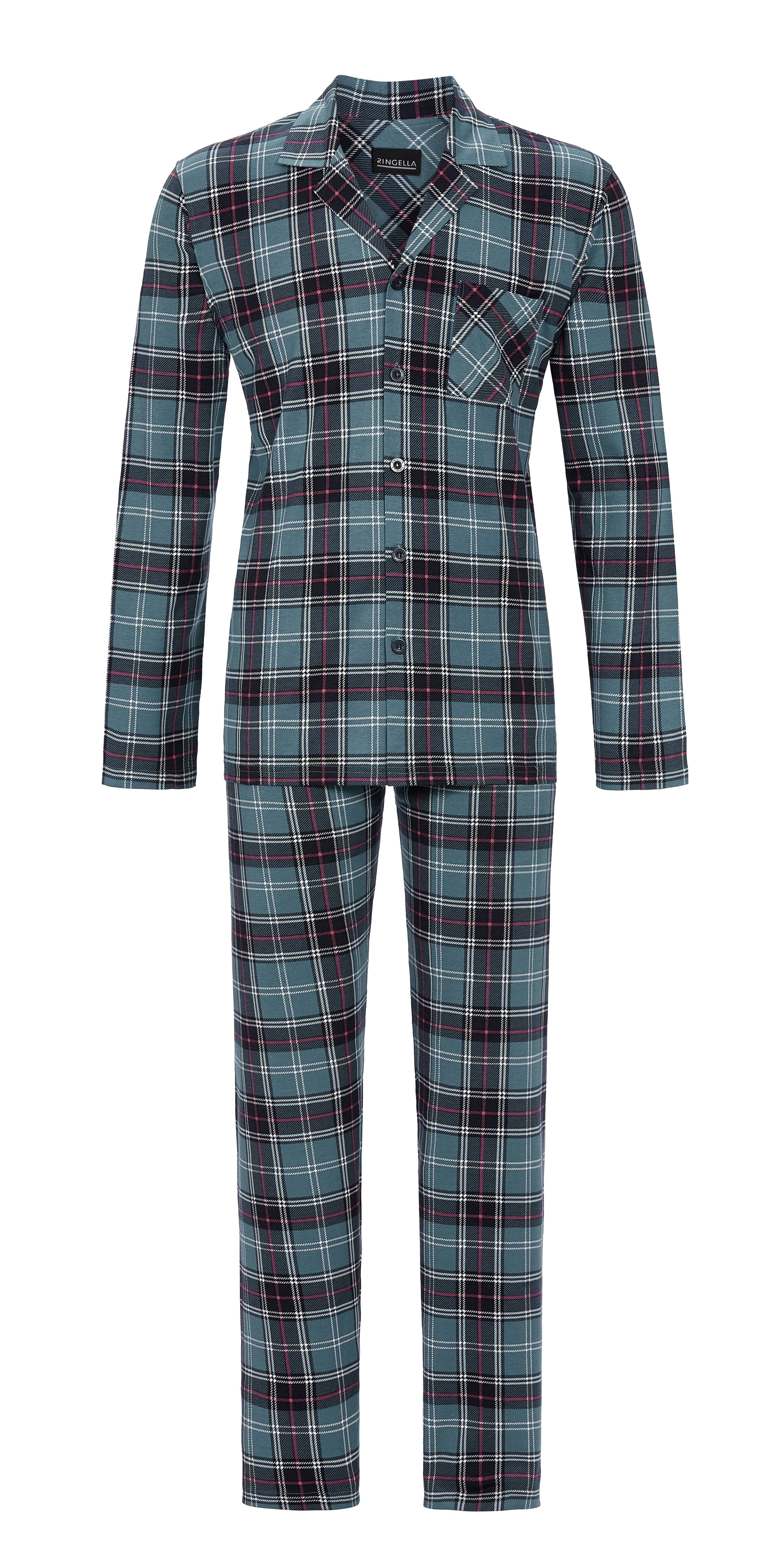 Bild von Pyjama mit durchgehender Knopfleiste