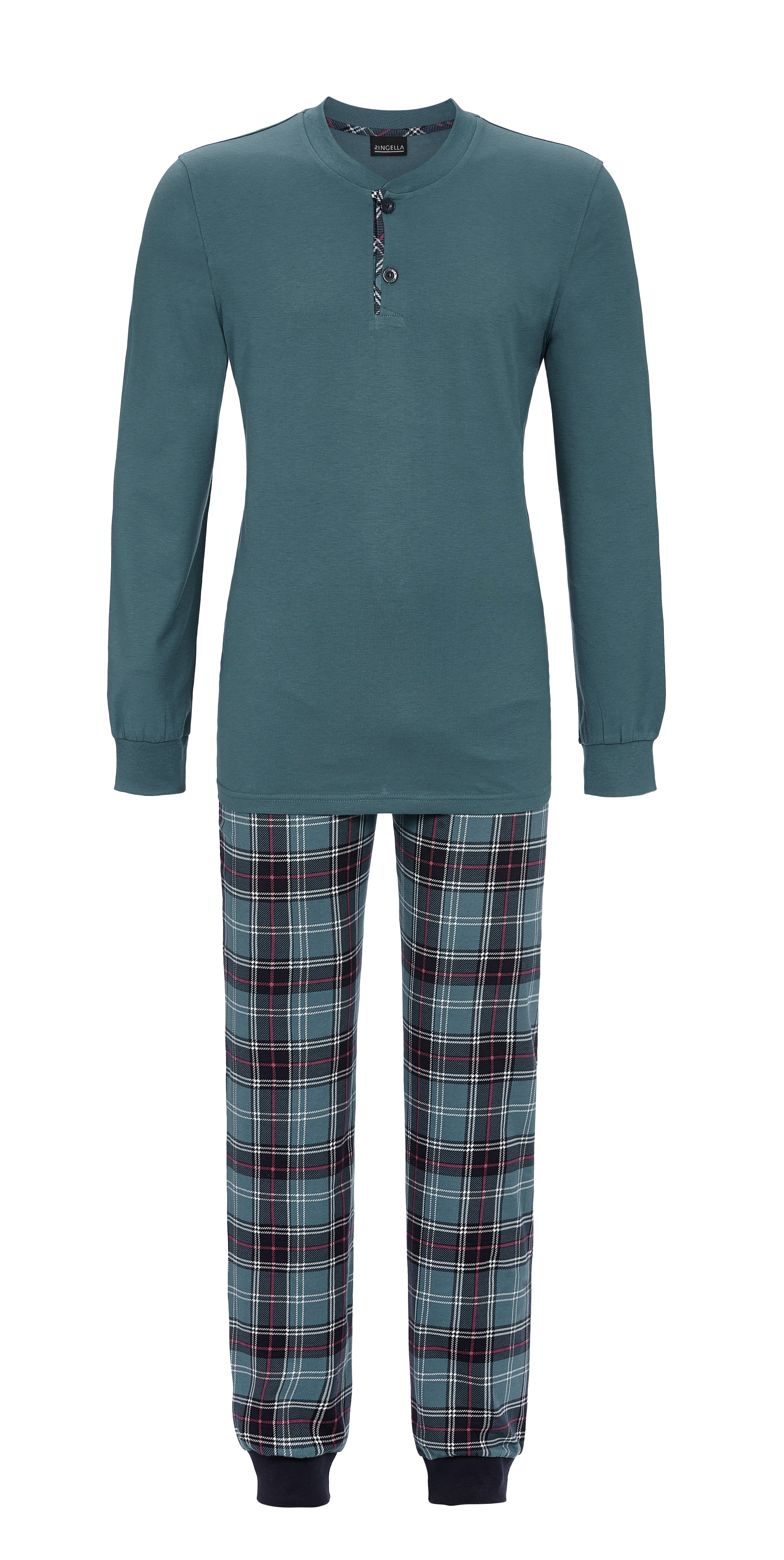 Bild von Pyjama mit Strickbündchen
