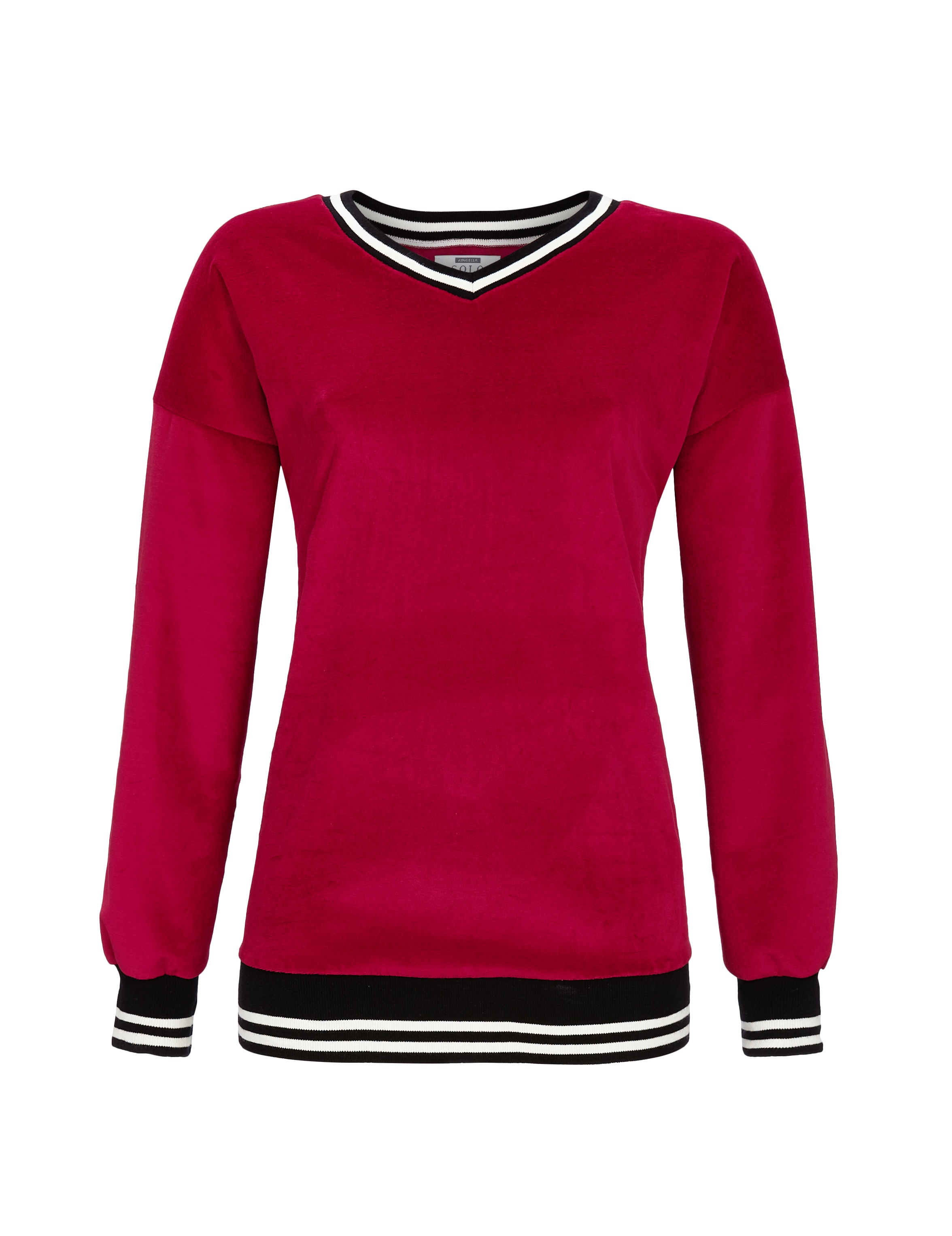 Bild von Pullover mit V-Ausschnitt