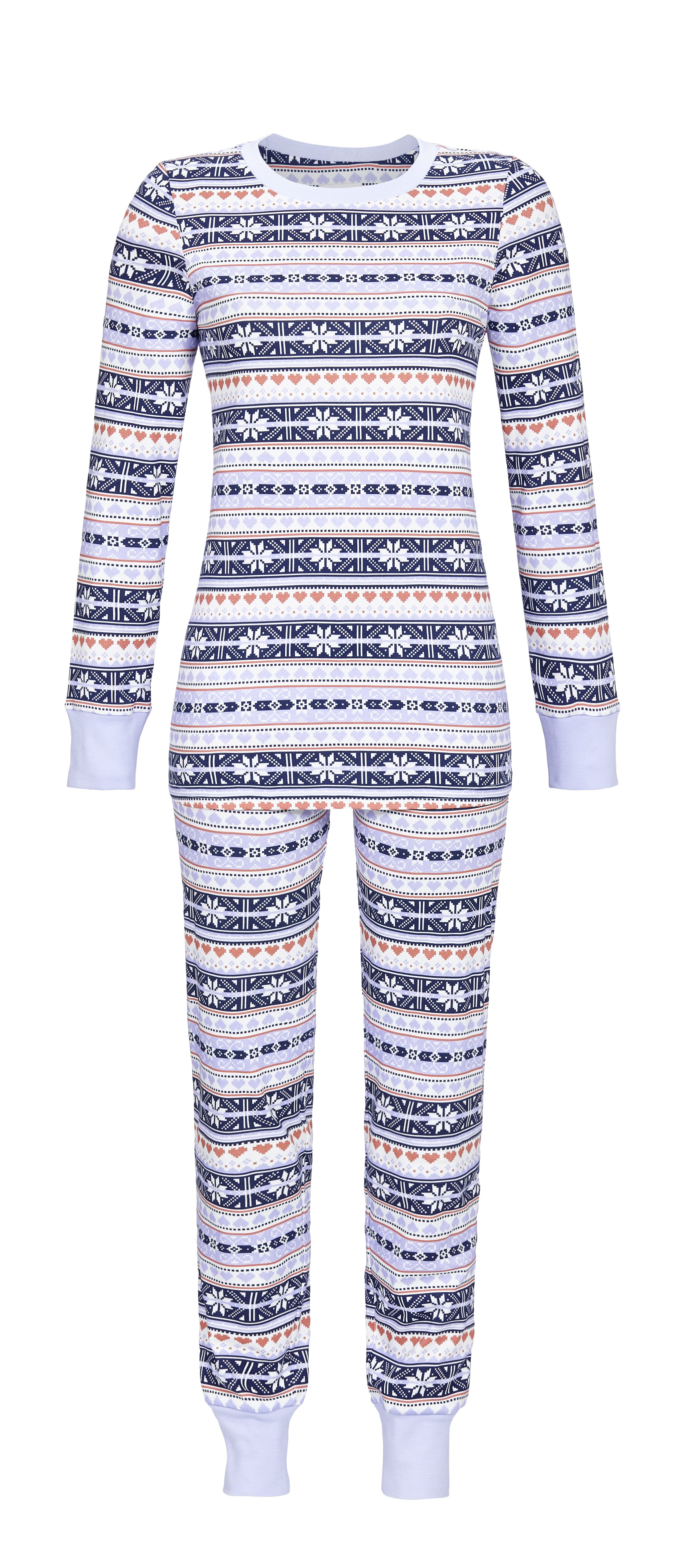 Bild von Pyjama mit Strickbündchen