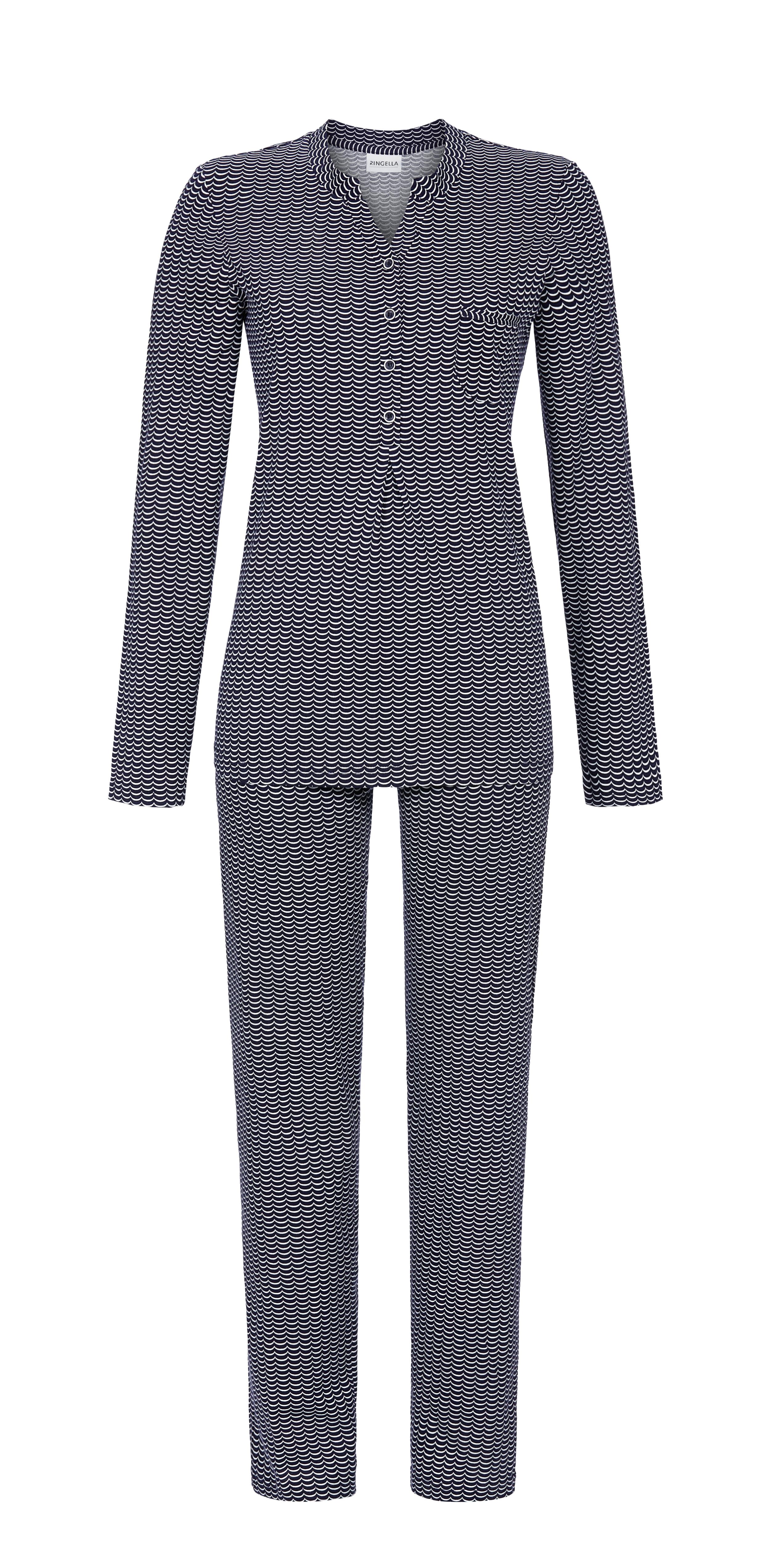 Bild von Pyjama mit Knopfleiste