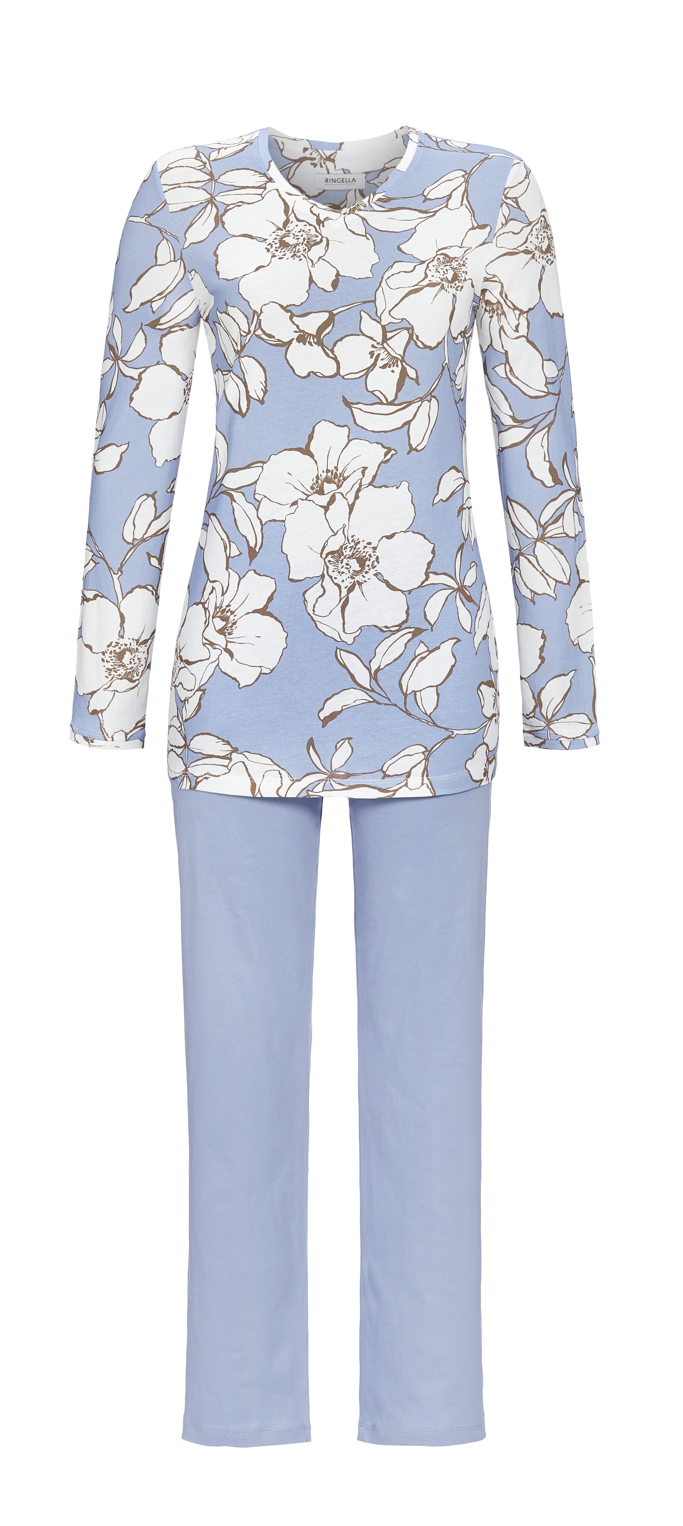 Bild von Pyjama mit Blumenprint