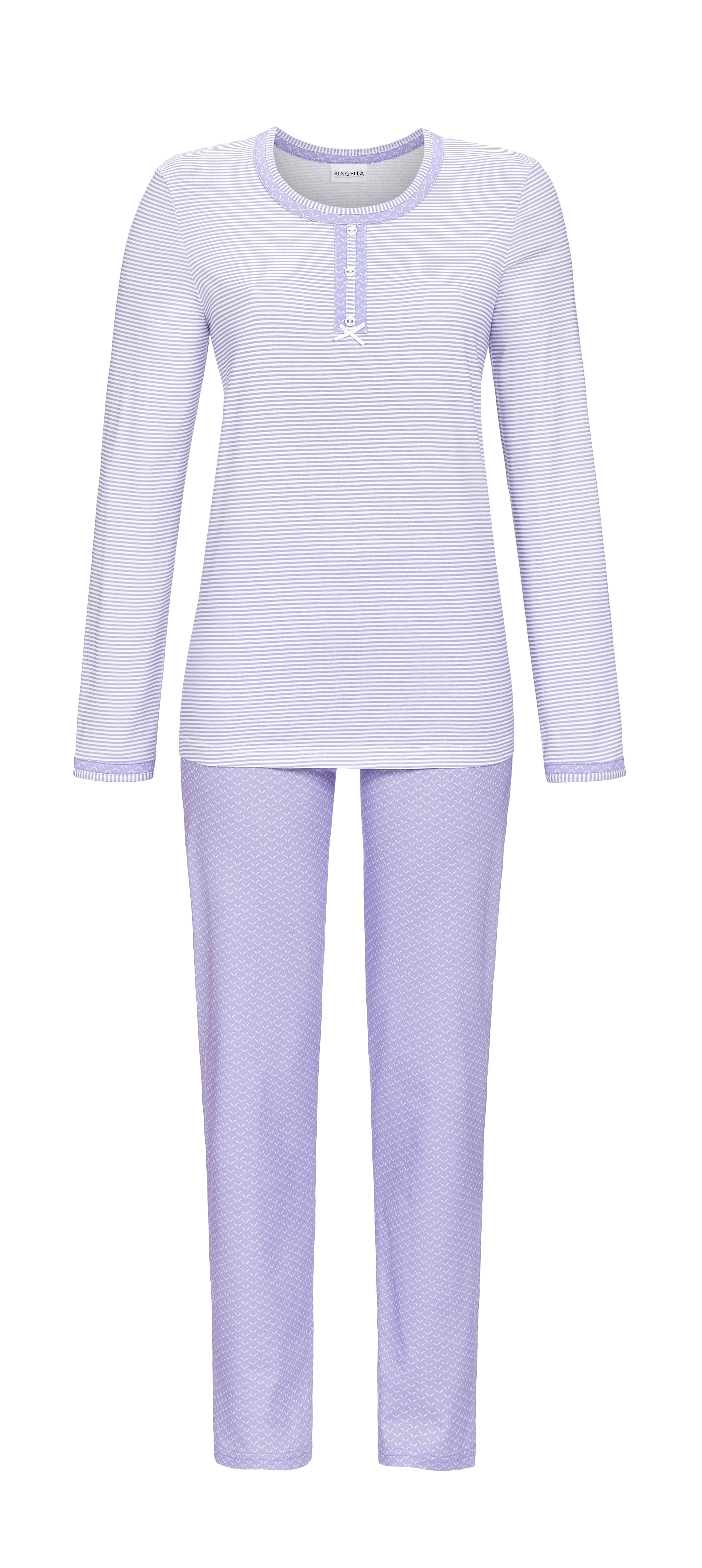 Bild von Pyjama mit Zierknopfleiste