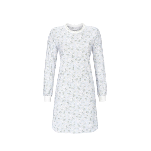 Bild von Sleepshirt mit Strickbündchen von Ringella – Größe 46, Farbe bleu